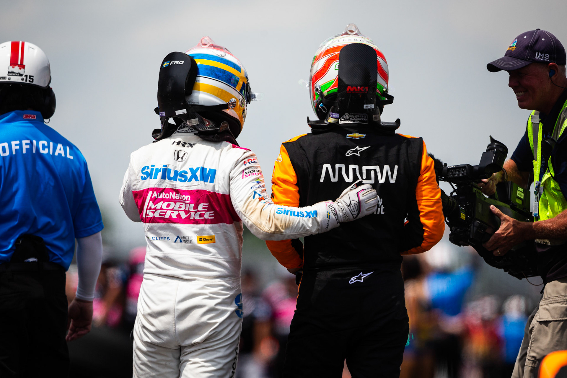 #60: Felix Rosenqvist, Meyer Shank Racing Honda