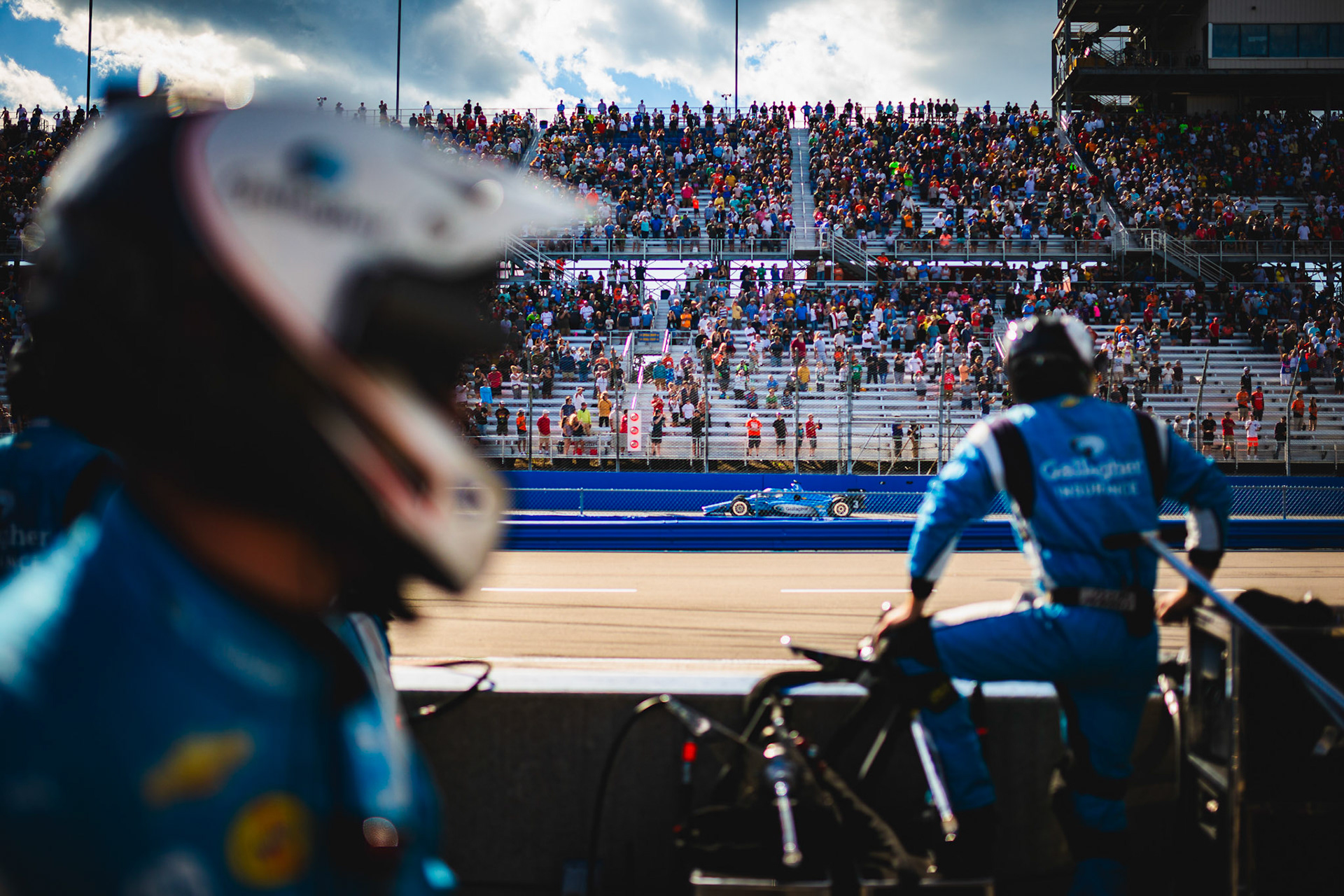 #3: Scott McLaughlin, Team Penske Chevrolet, Thirsty 3’s