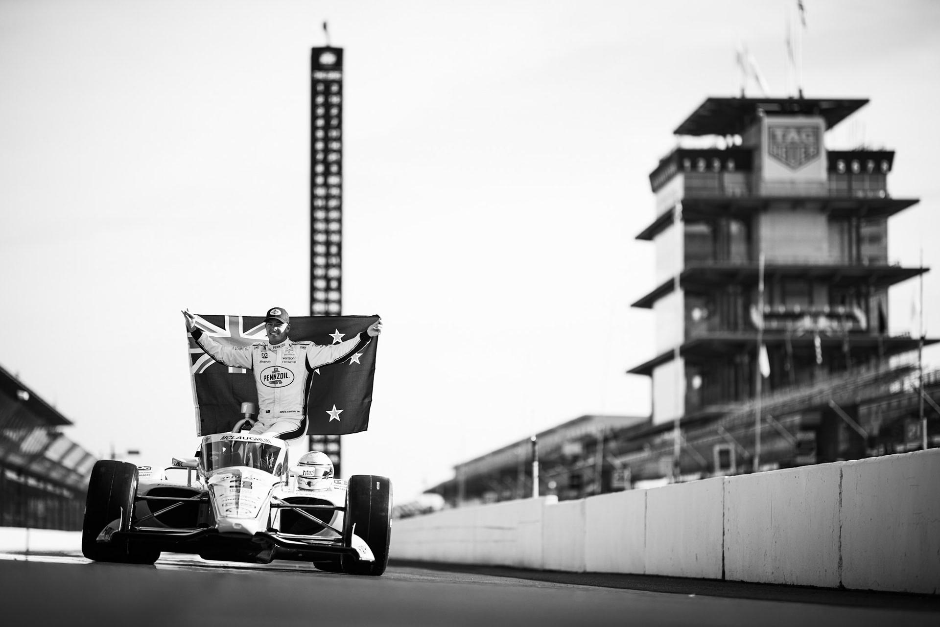 #3: Scott McLaughlin, Team Penske Chevrolet, Thirsty 3’s