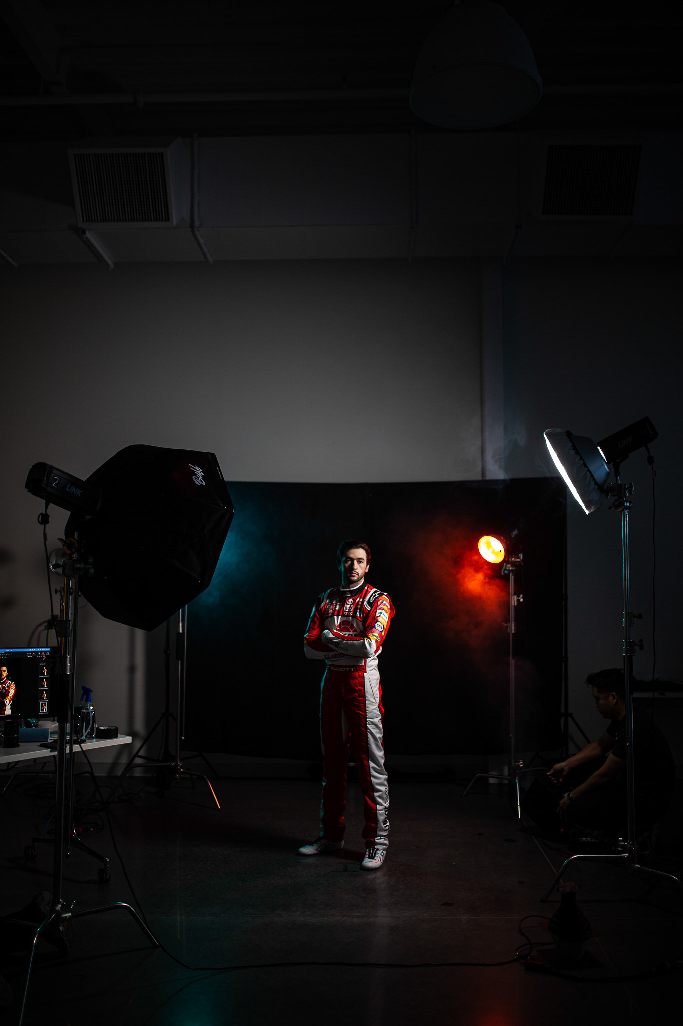 2022 Production Day: Llumar, Chase Elliott, Hendrick Motorsports, crew chief Alan Gustafson