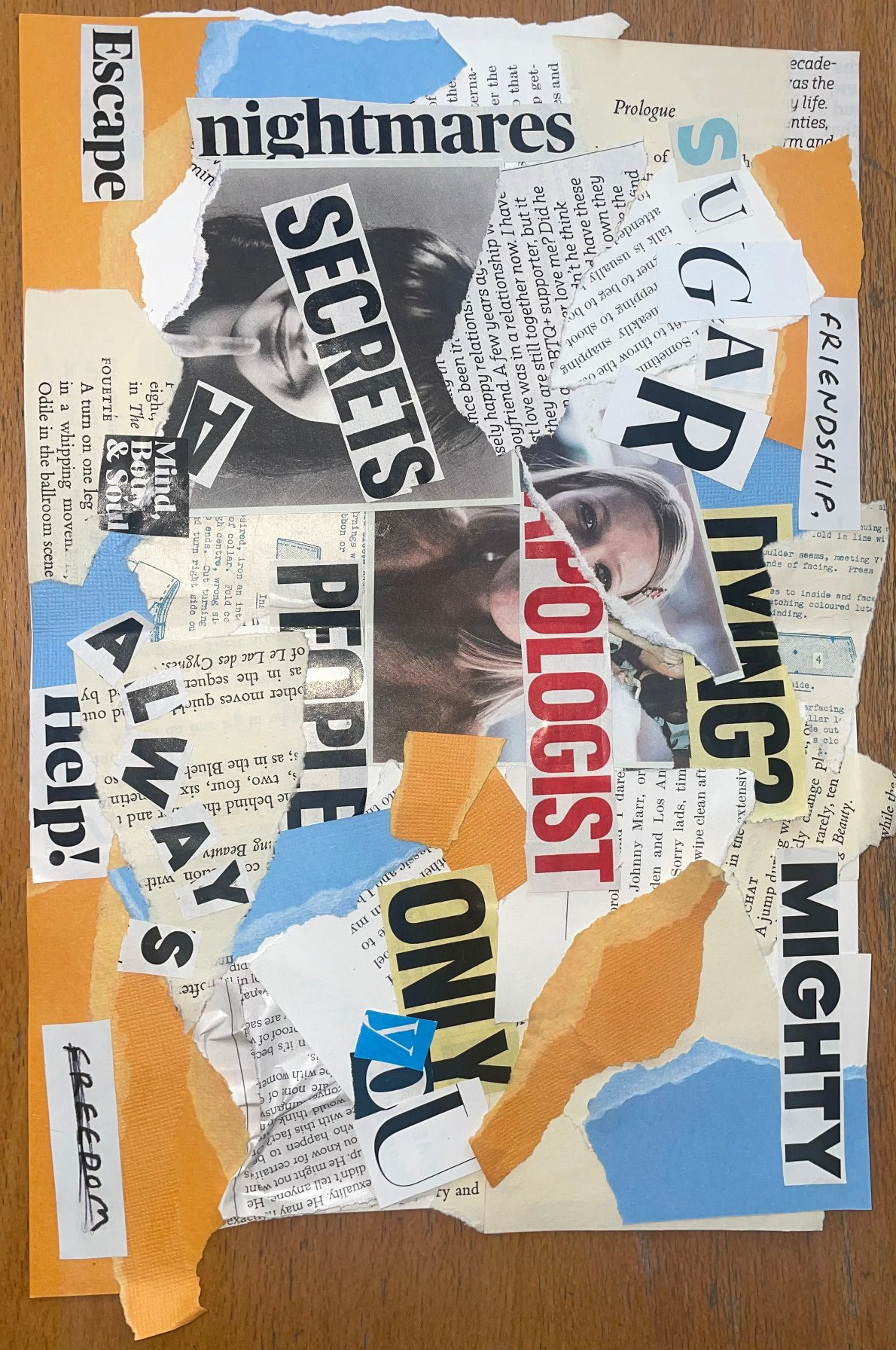 'Diabetes and me collage'