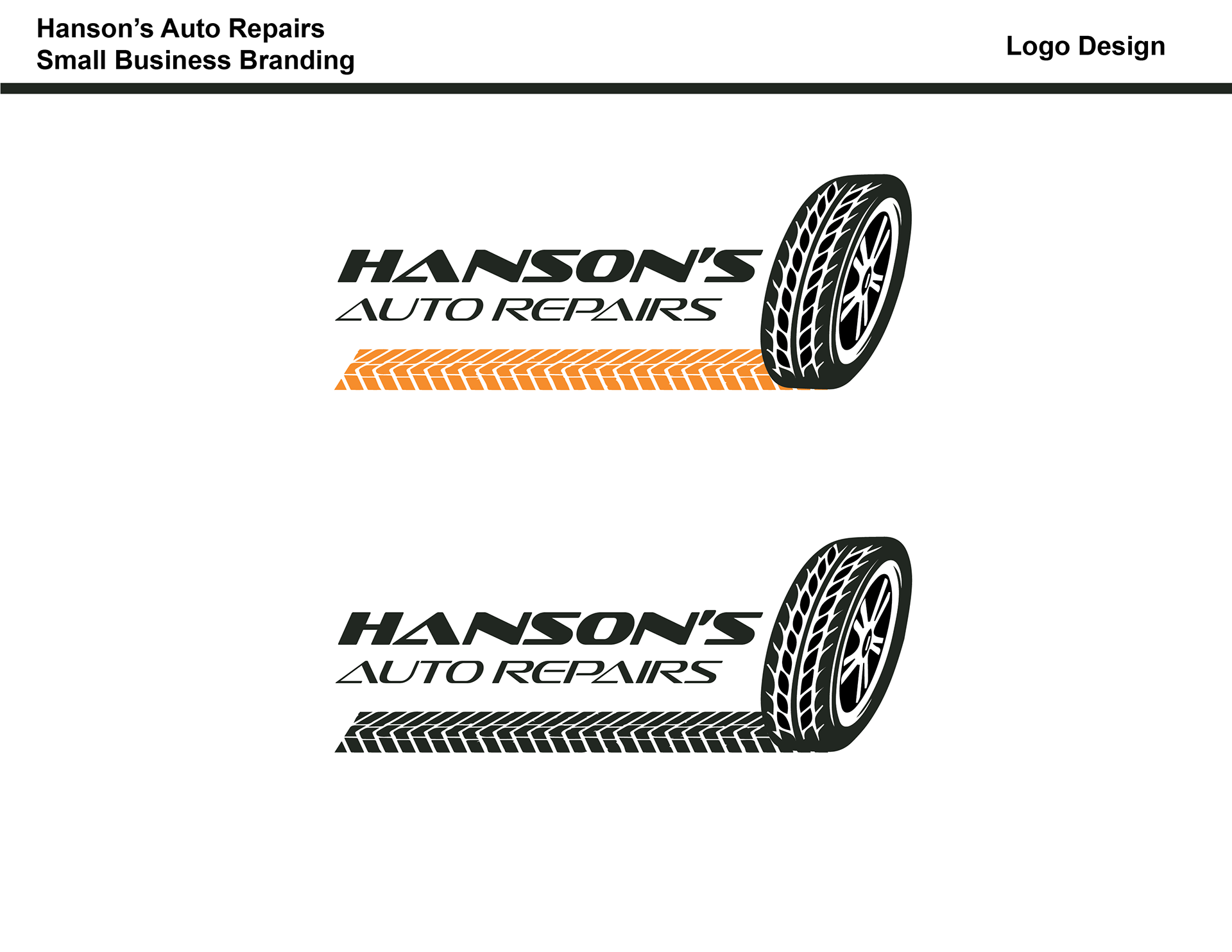 color and black and white logo style guide