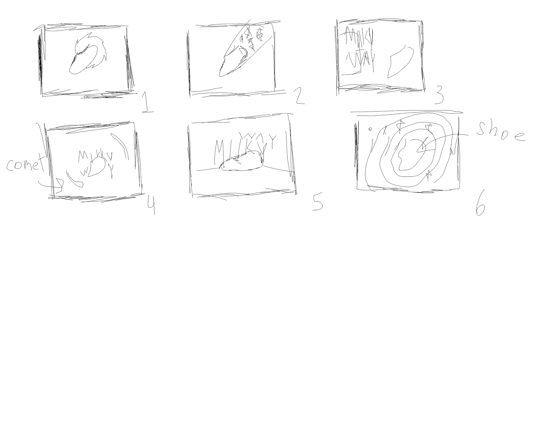 Milky Way Post Sketch Sample