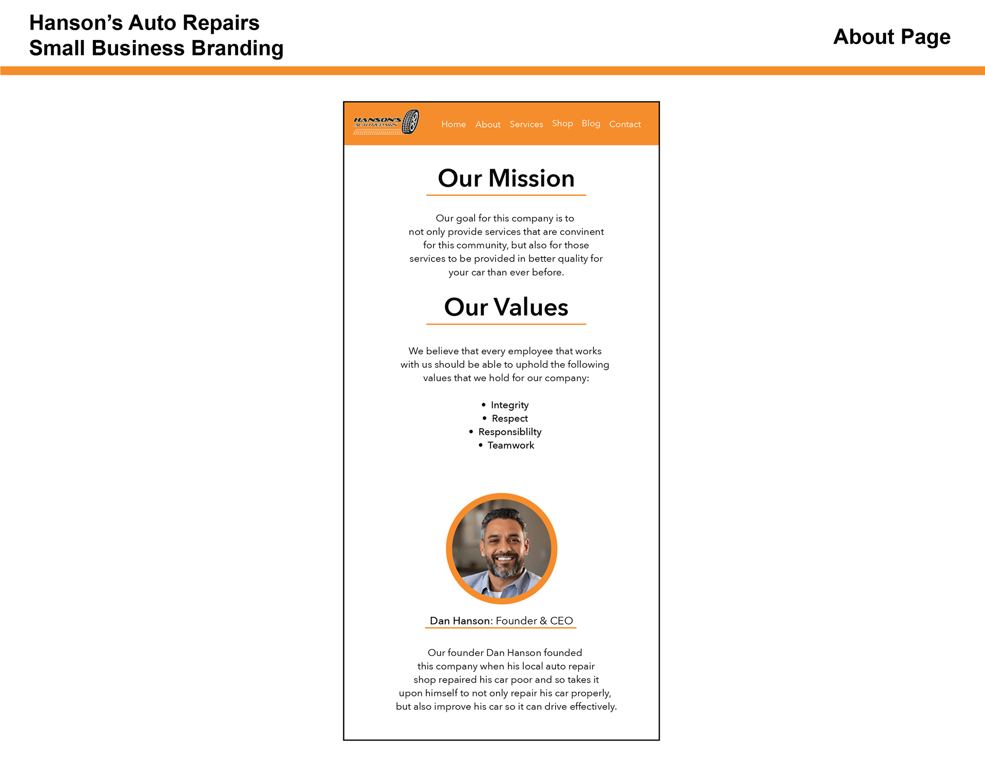 about page sample style guide 10
