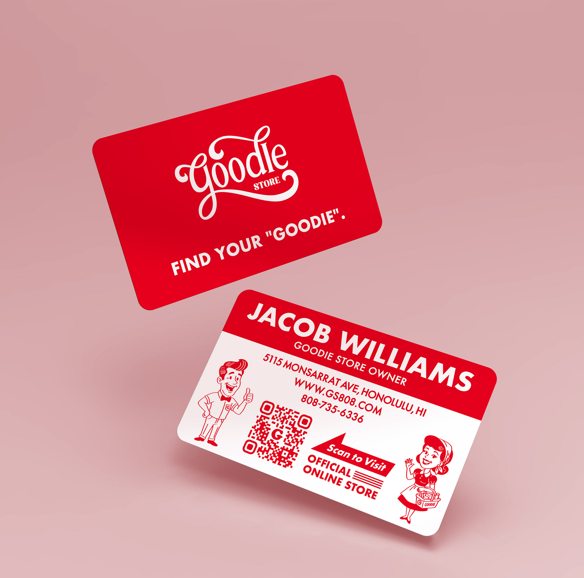 Goodie Store Business Cards