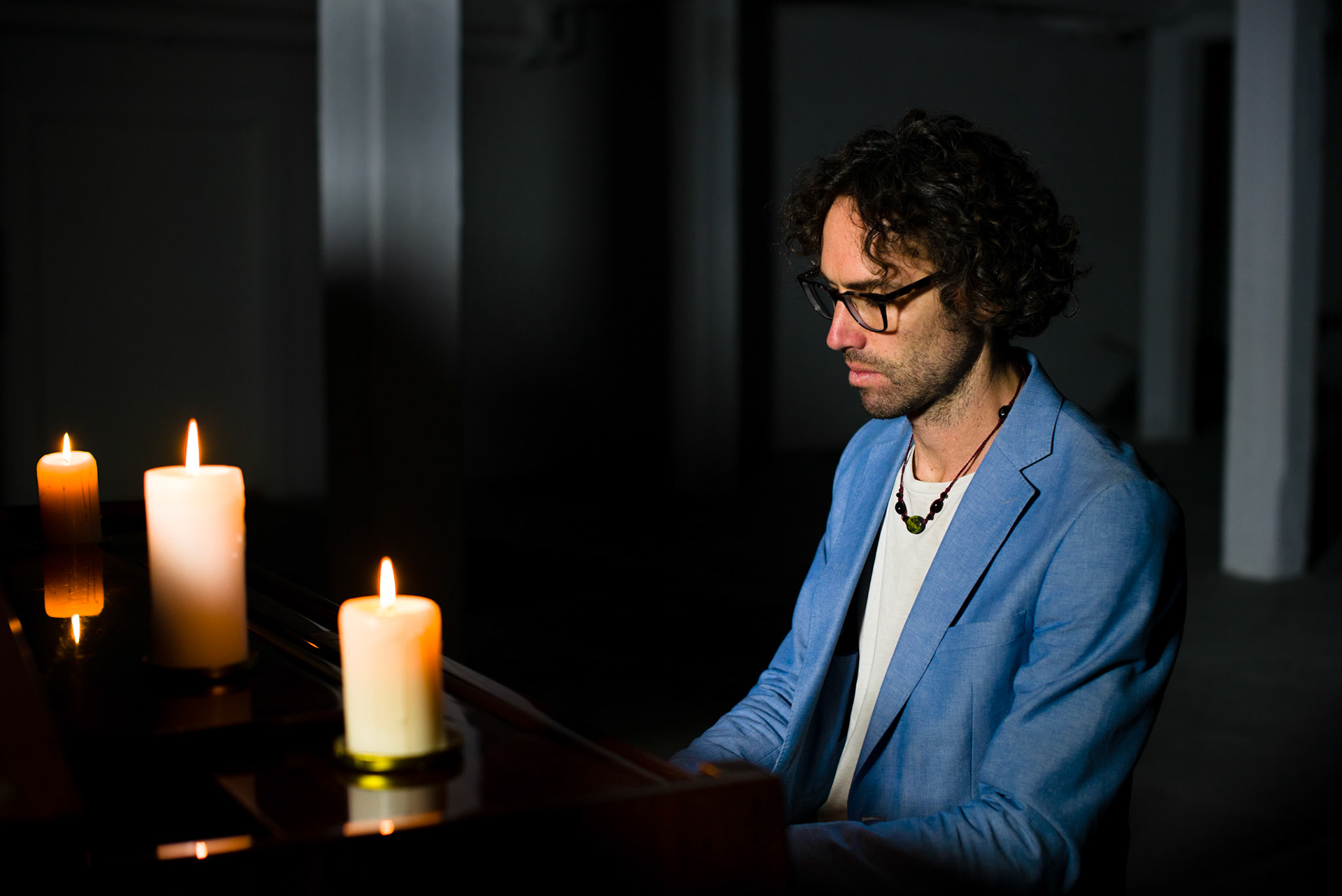 Joe recording "Old Soul" at Mycelium Studio