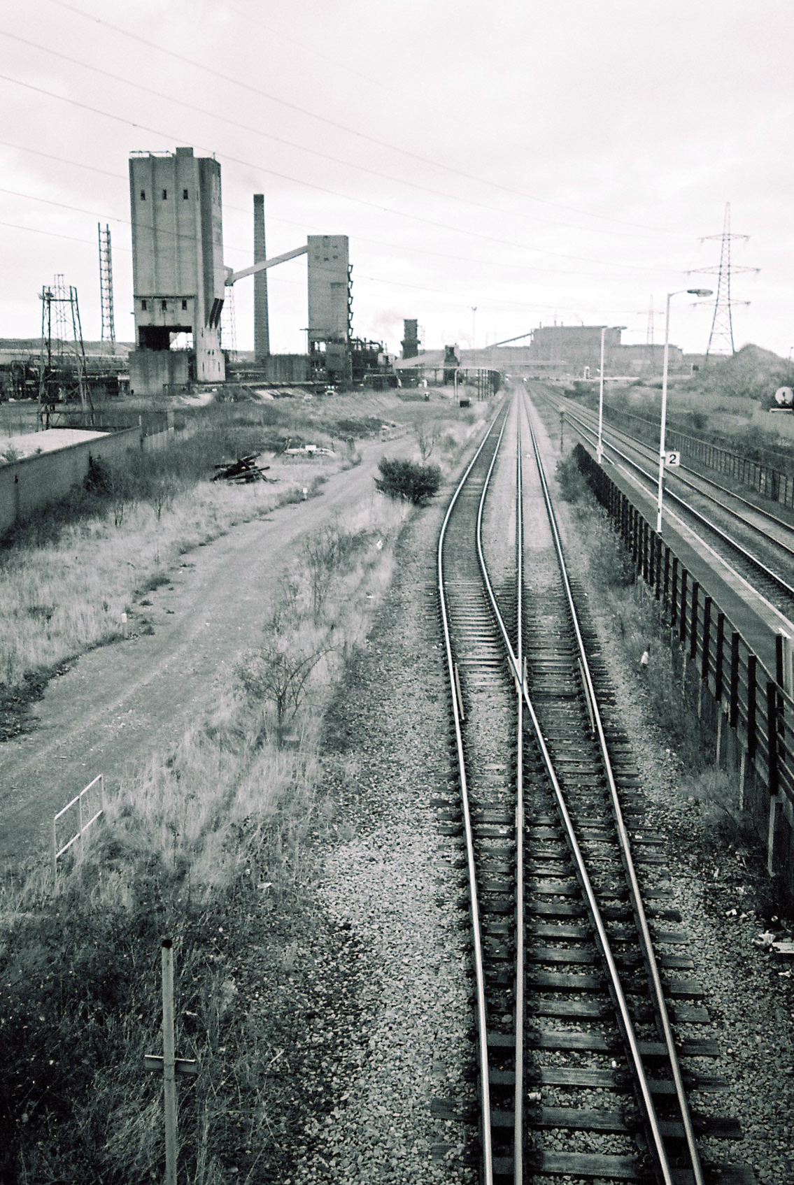 Dorman Long Tower from South Bank Station