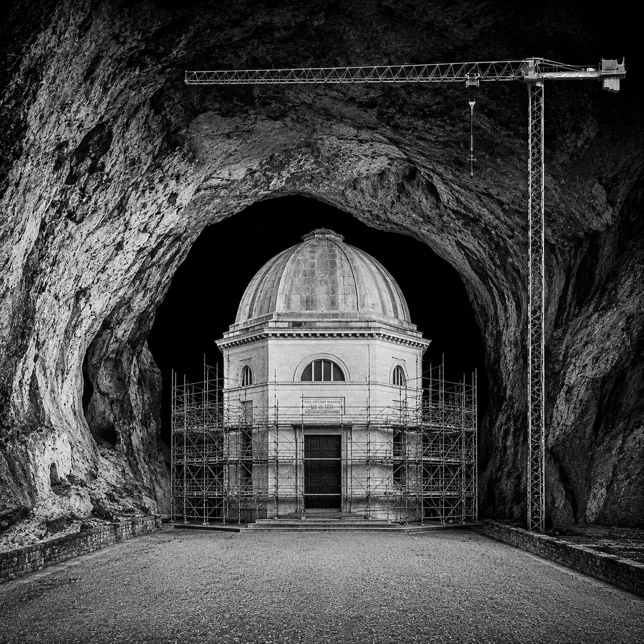 Tempio di Valadier, Genga (AN)