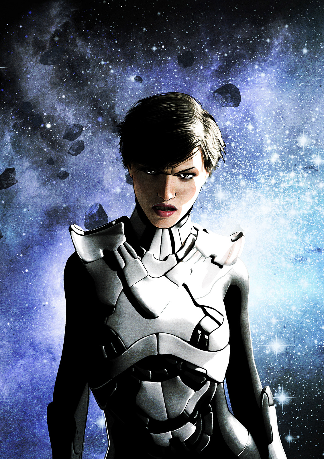 Innenillustration für die Nebular Buchserie von Thomas Rabenstein