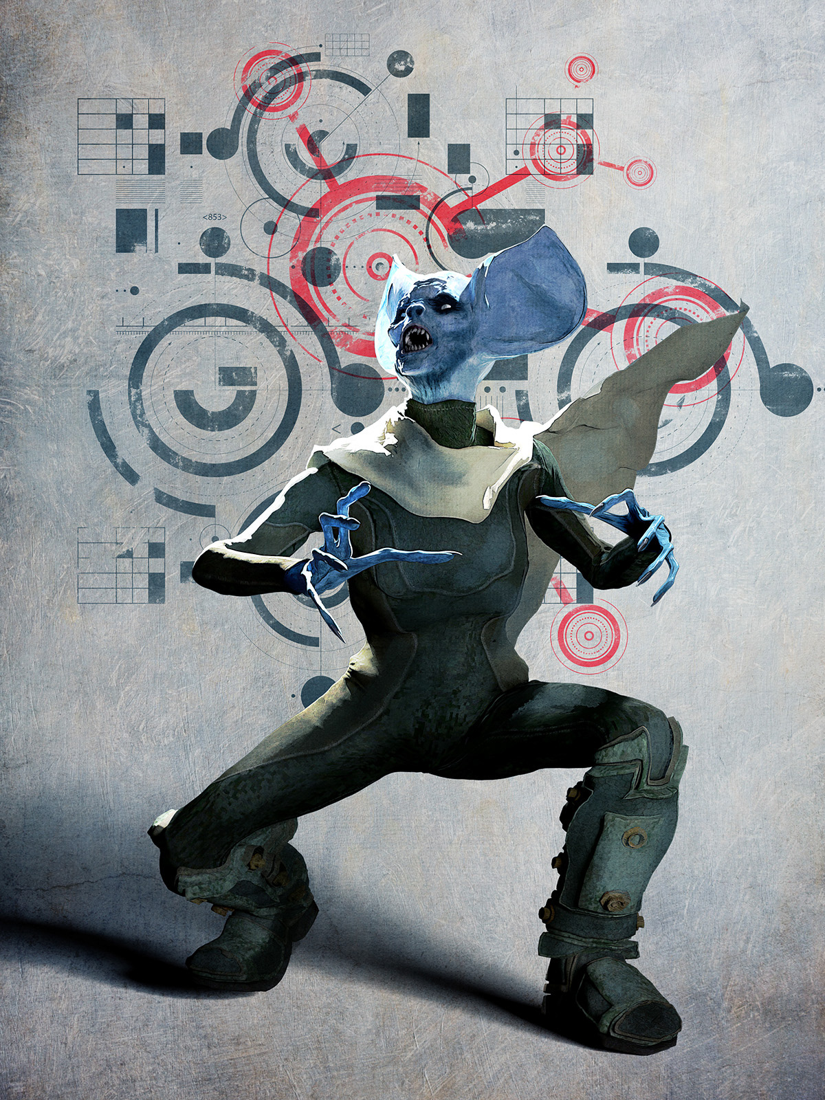 Innenillustration für die Nebular Buchserie von Thomas Rabenstein