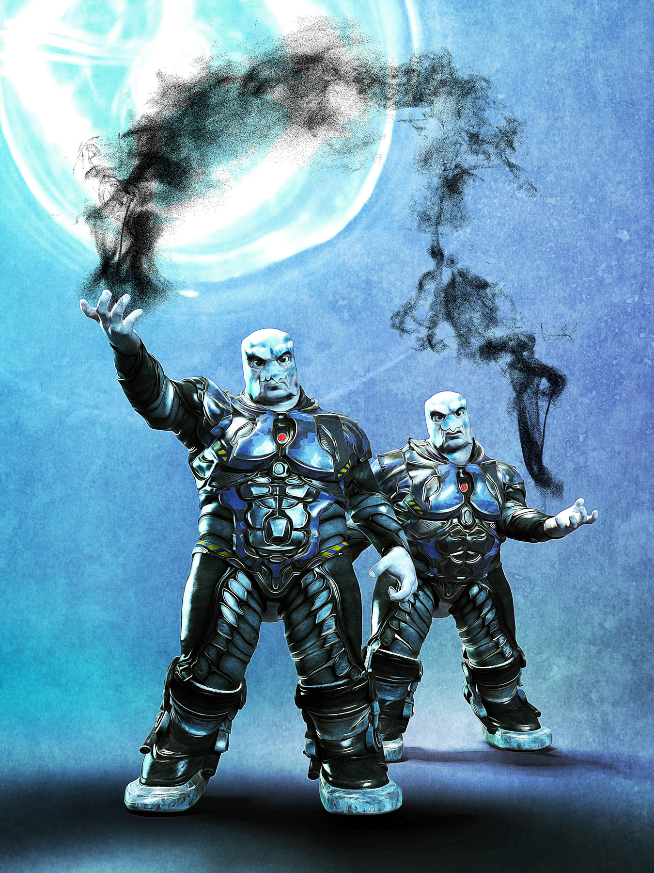 Innenillustration für die Nebular Buchserie von Thomas Rabenstein