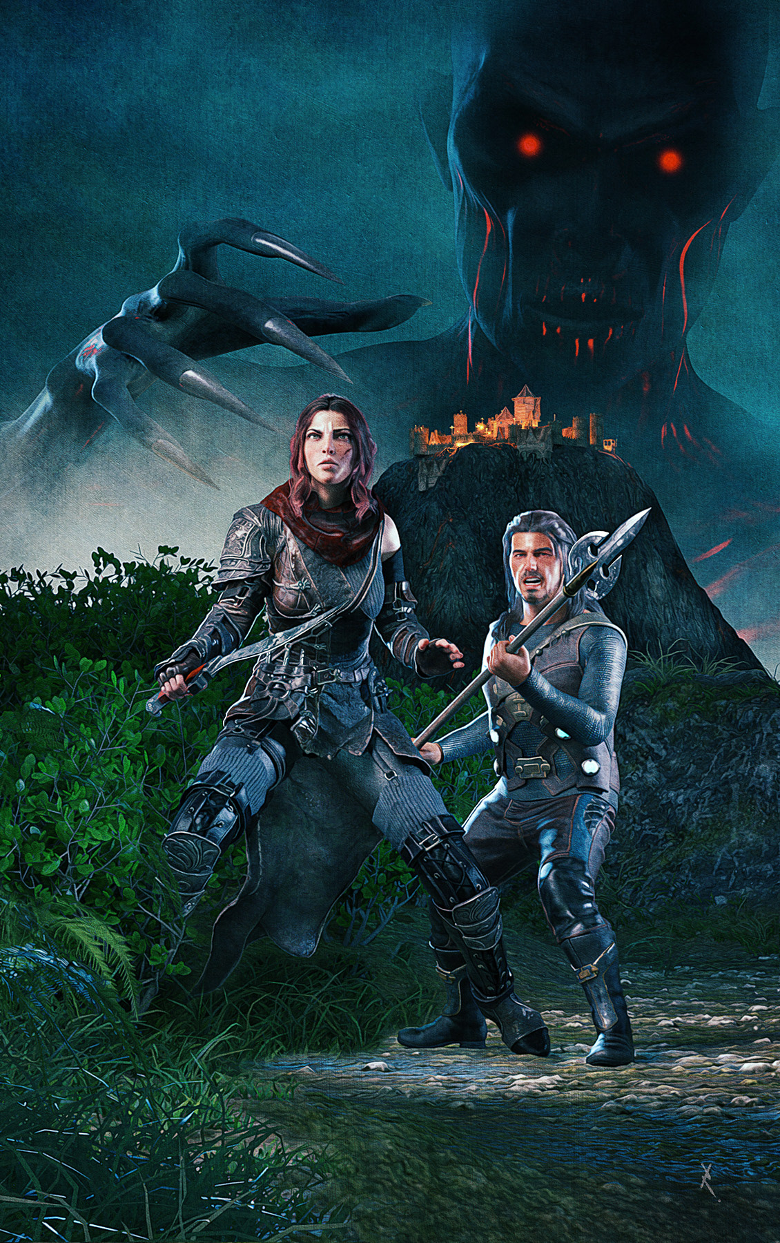 Titelillustration für die Hydorgol-Serie von Markus Gersting