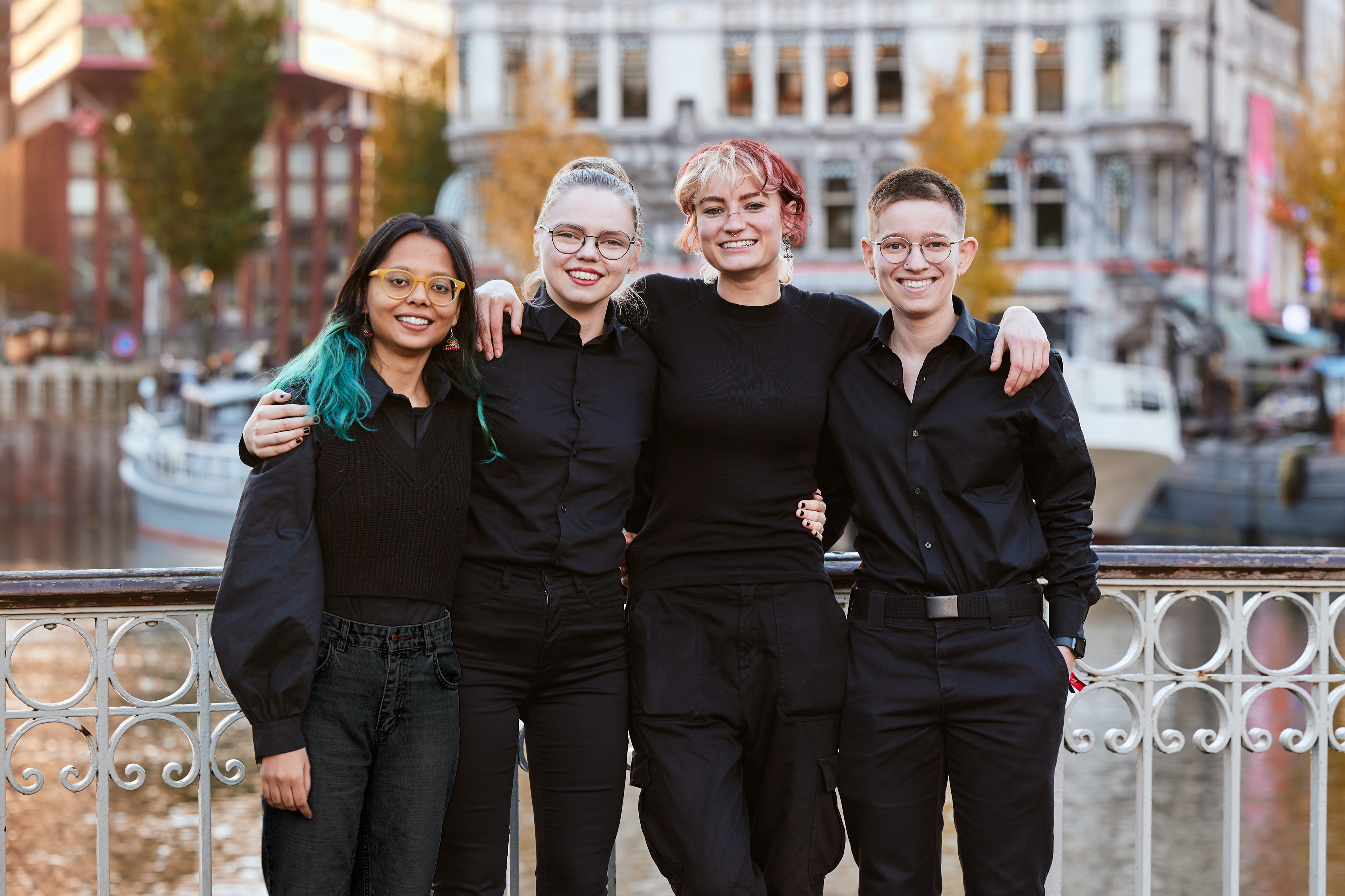 Team photo for Erasmus Pride