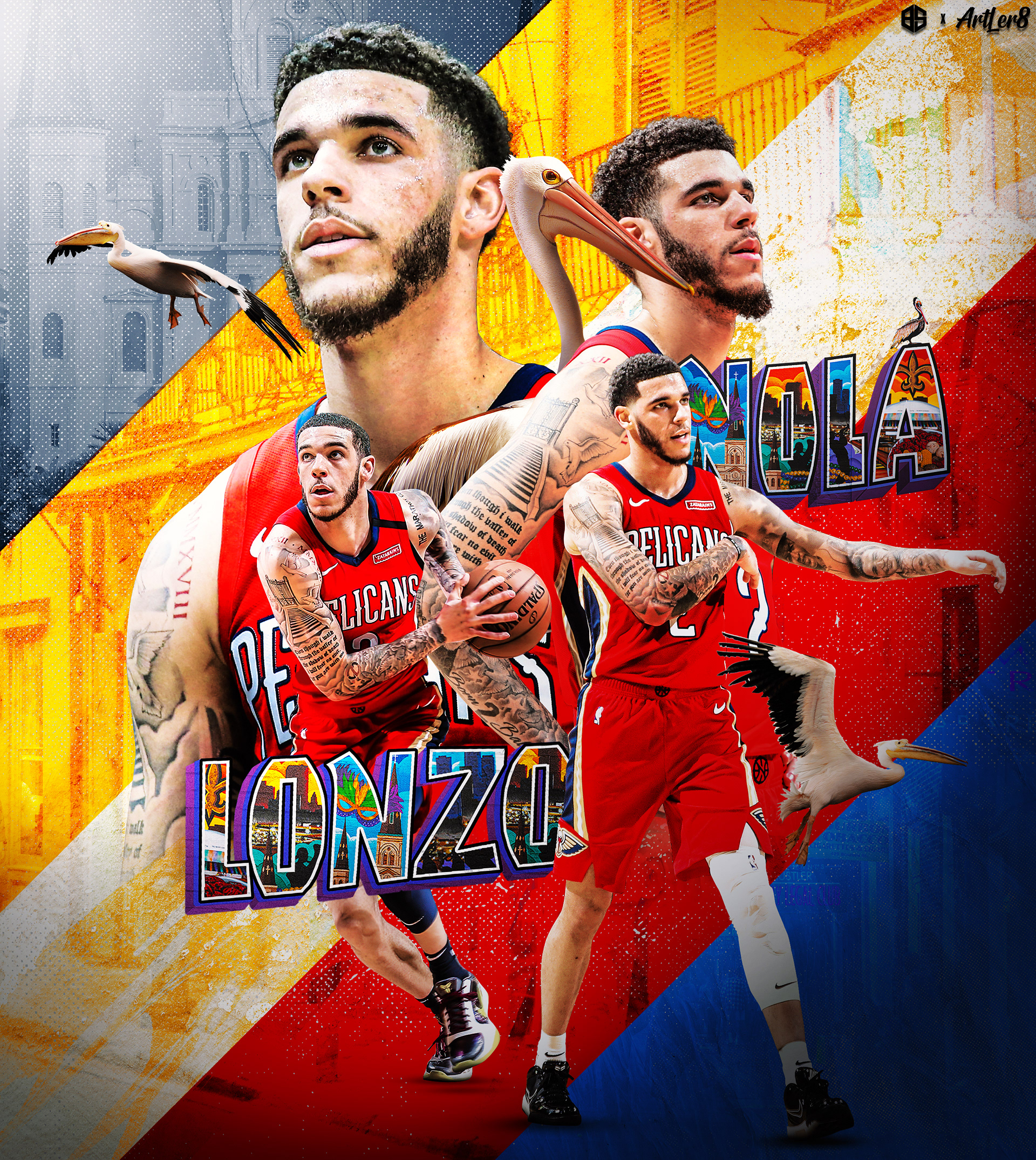 Lonzo Ball - @mtrvch