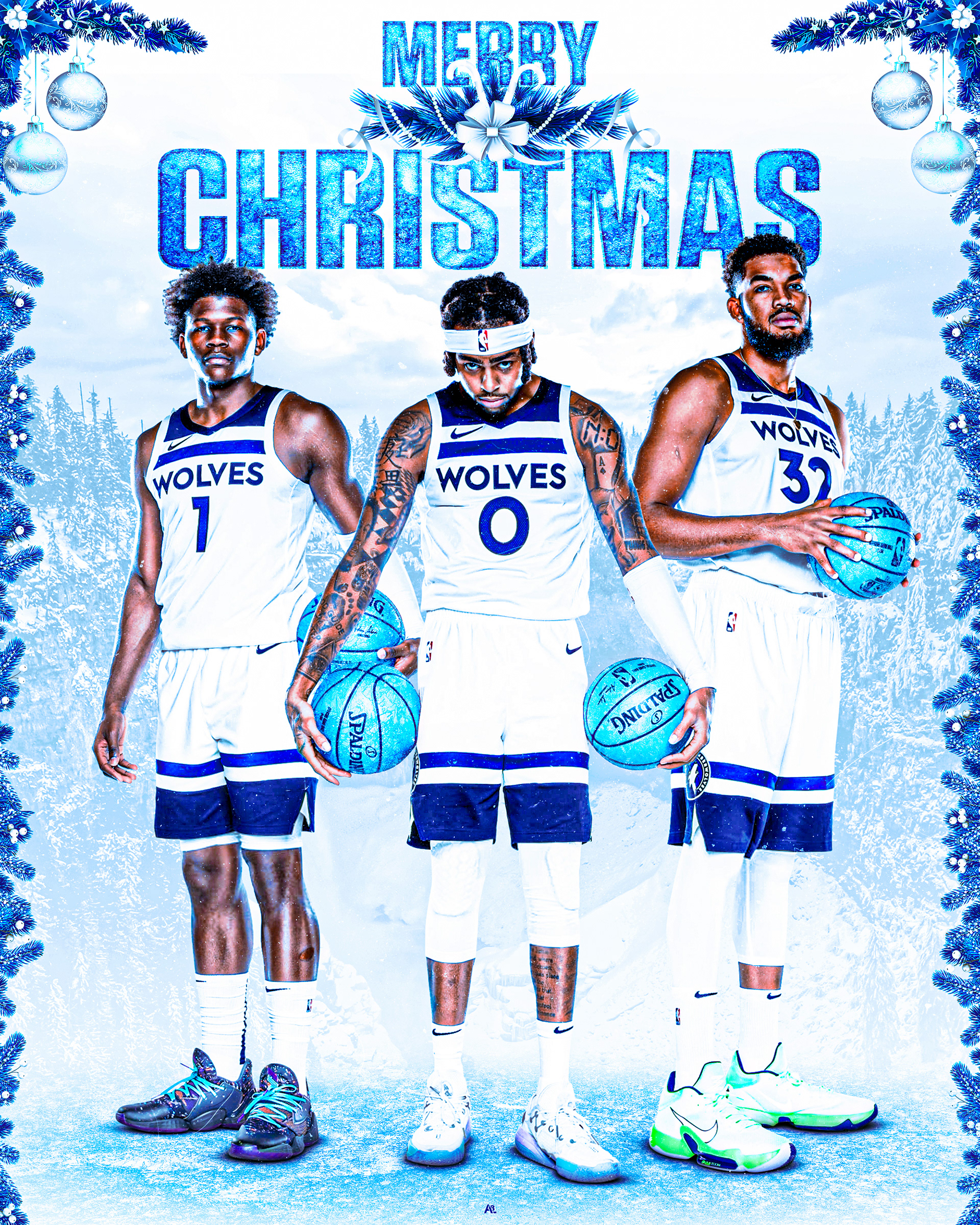 Minnesota Timberwolves - Merry Christmas