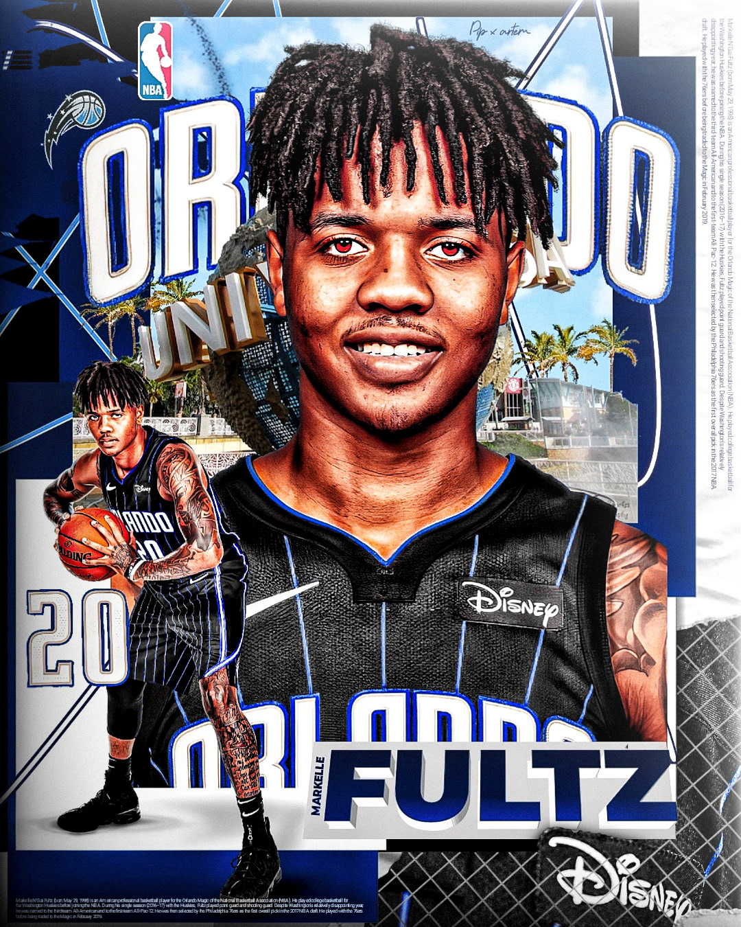 Markelle Fultz - @pippdesigns