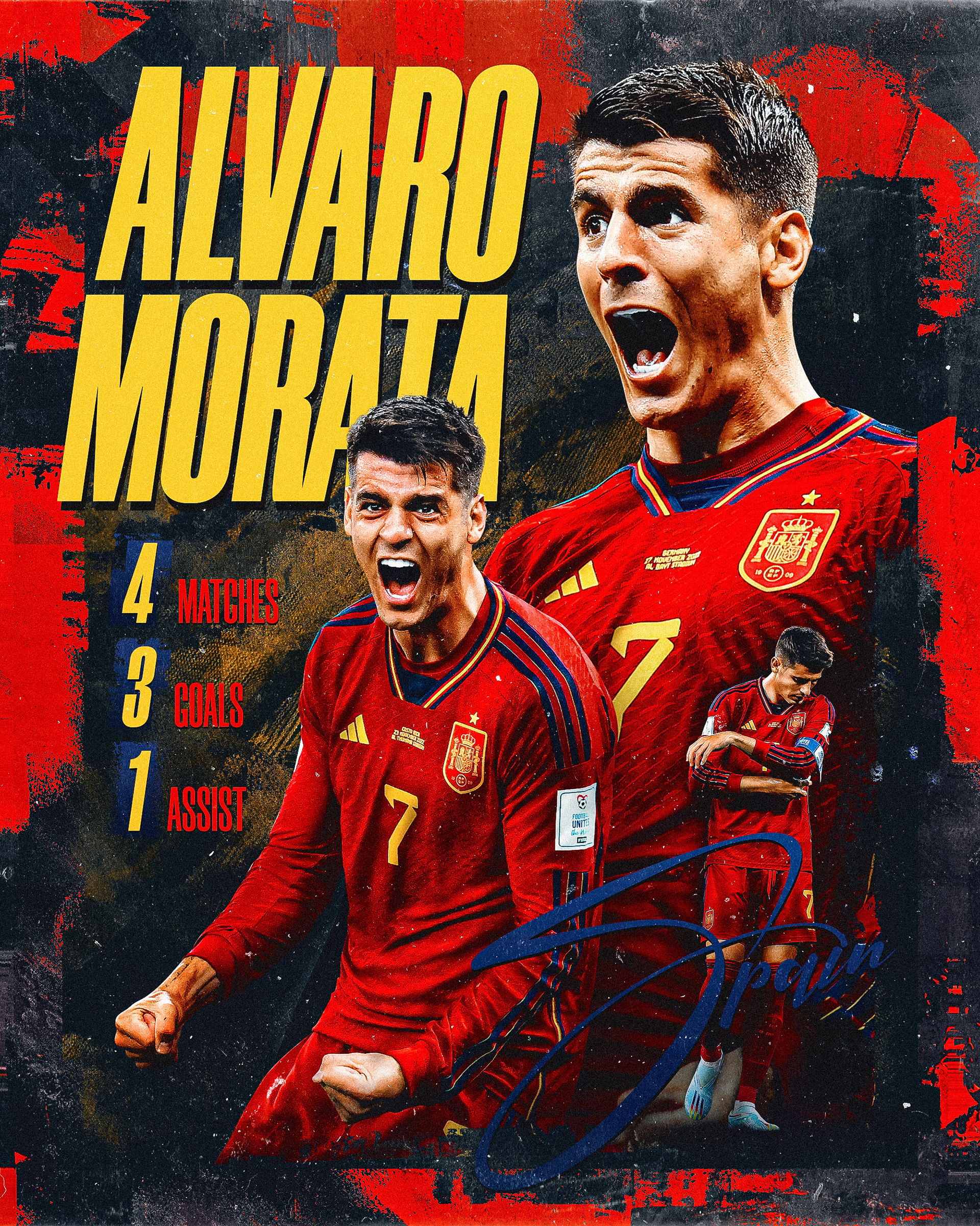 Alvaro Morata - Spain
