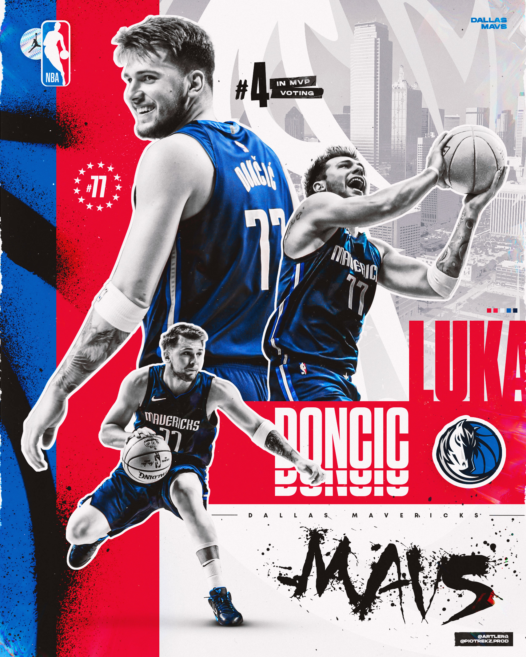 Luka Doncic - @piotrekz_designs