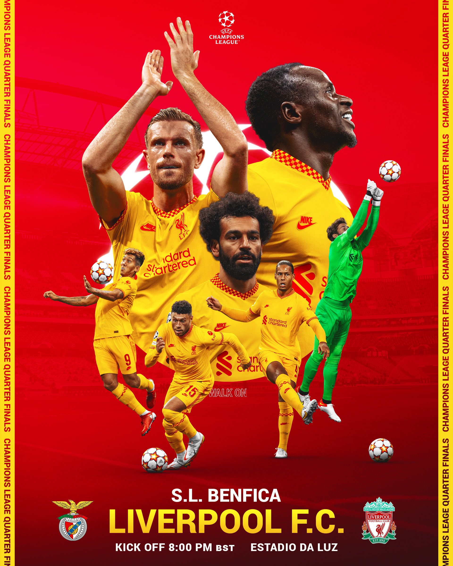 Liverpool vs Benfica Official Matchday