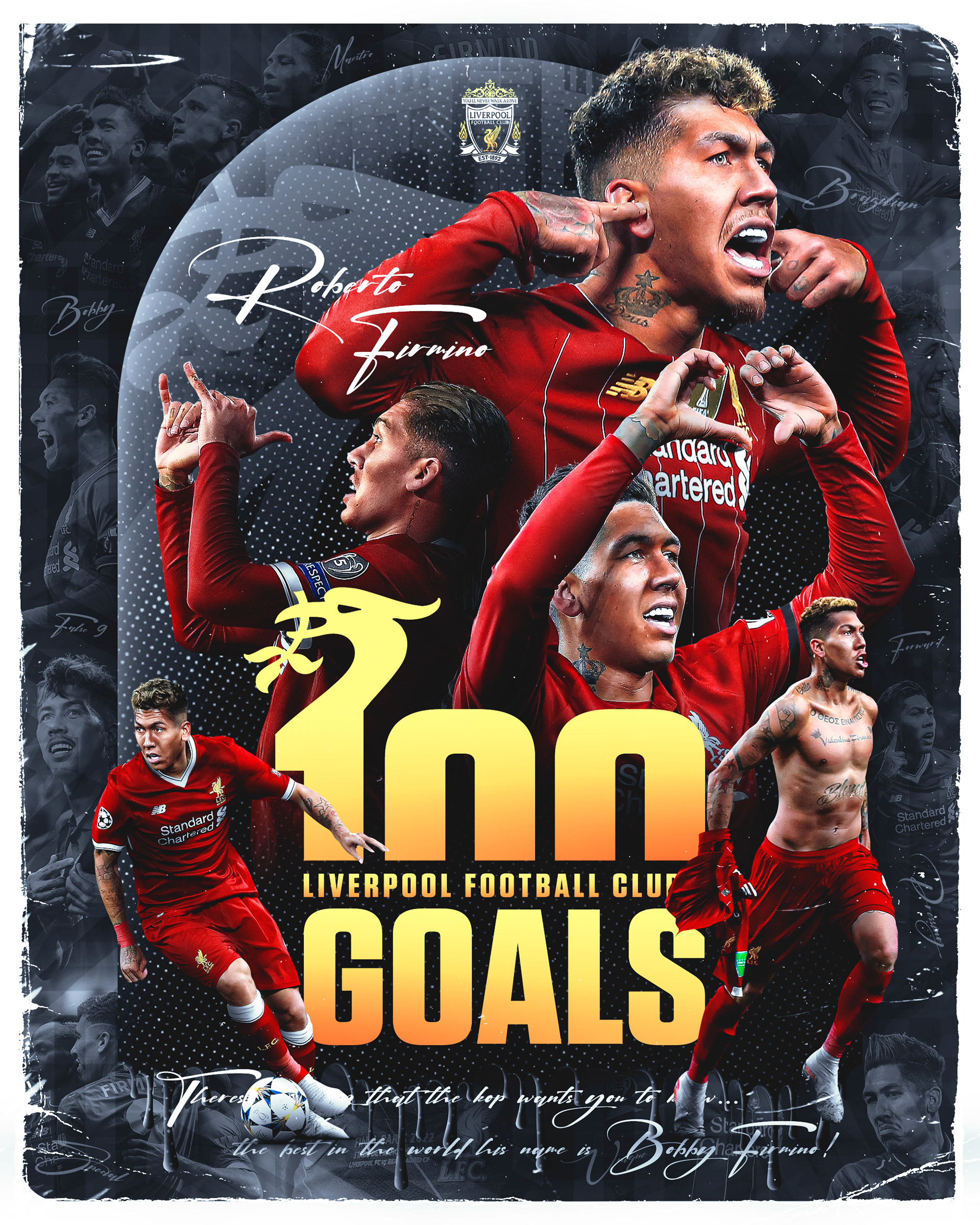 Roberto Firmino 100 Goals