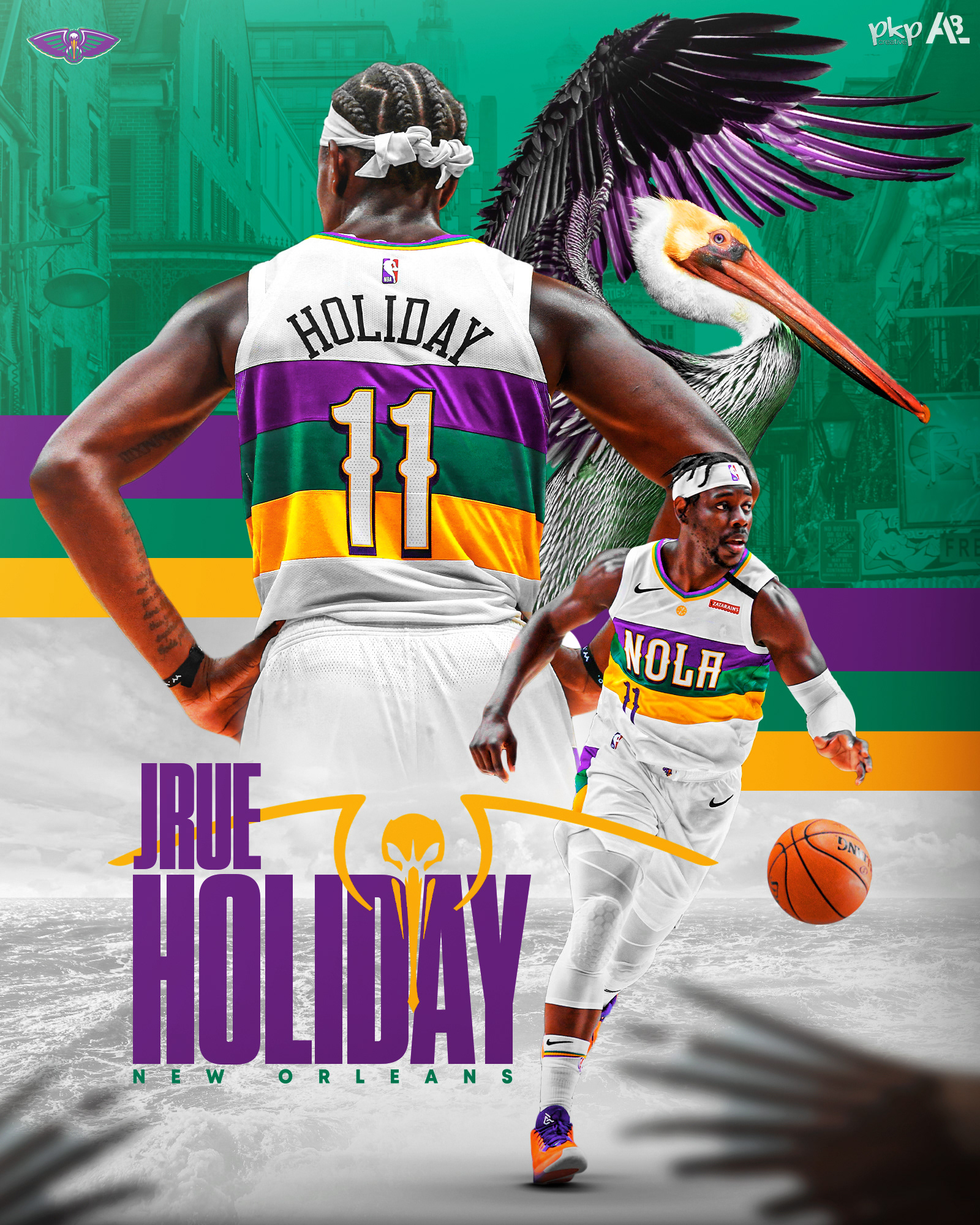 Jrue Holiday - @pkpcreative
