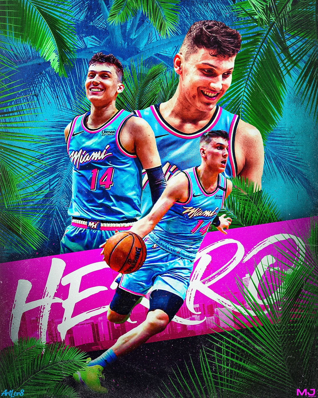 Tyler Herro - @mj.grphx