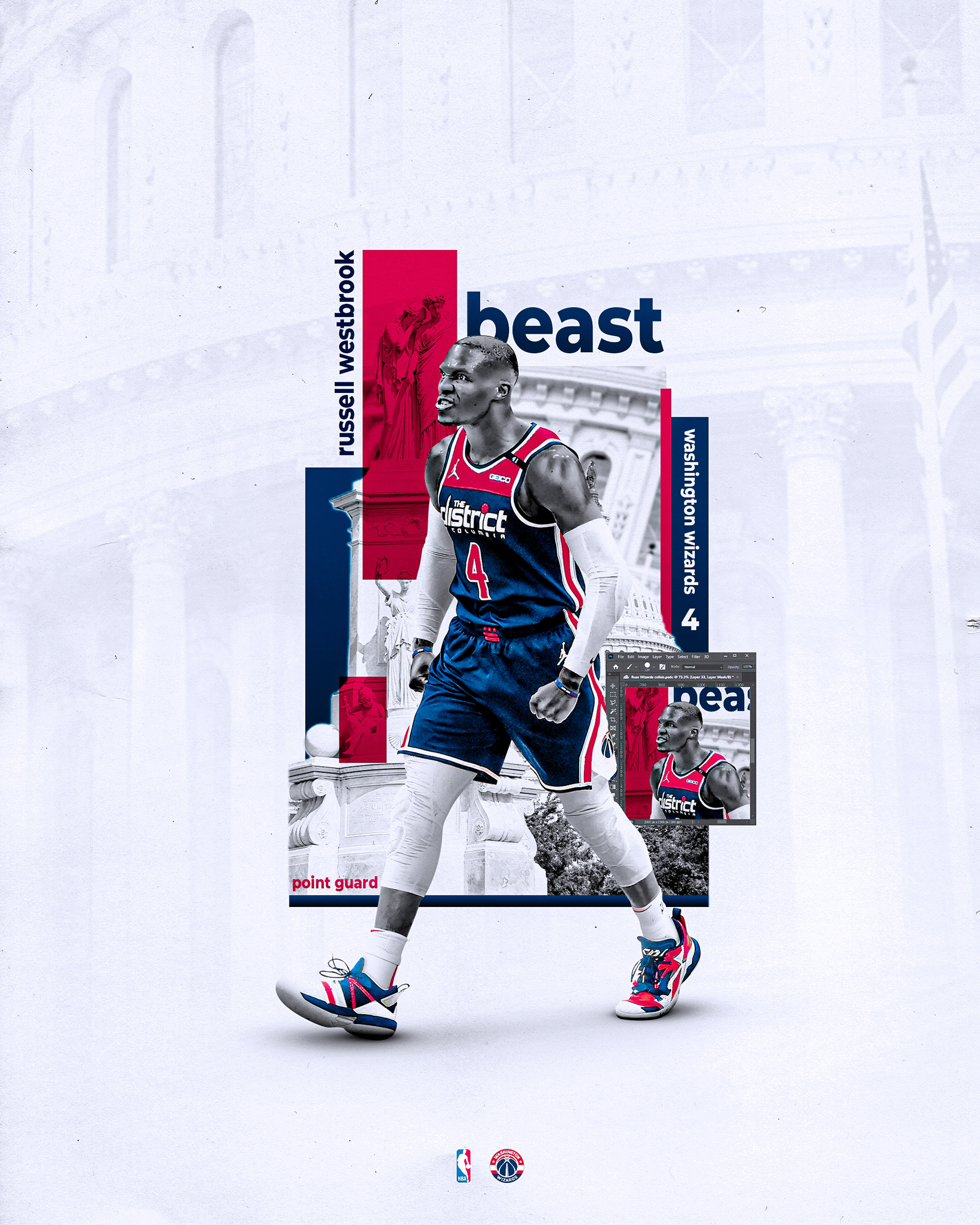 Russell Westbrook - @mishxgraphics