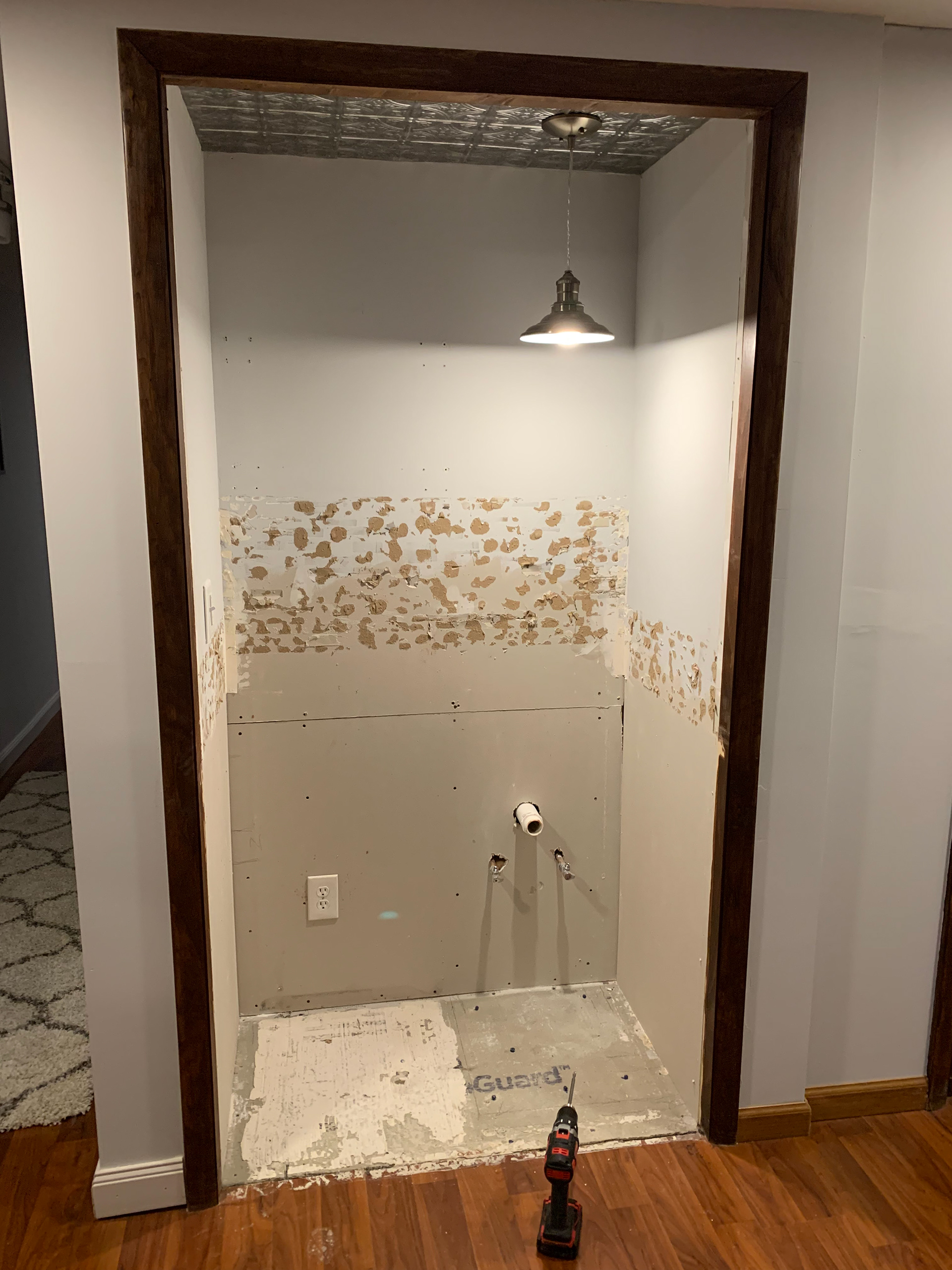Play Room Slop Sink Before