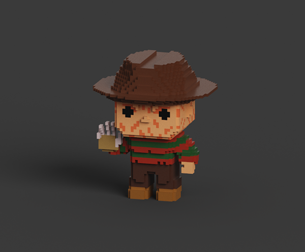 Freddy Voxel Model