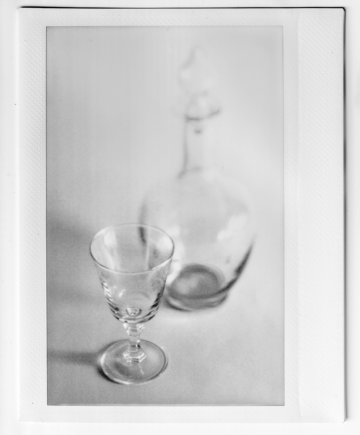 Bottle and Glasses - LomoGraflok
