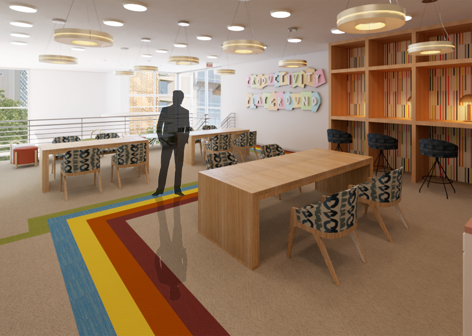 Open Work Area
