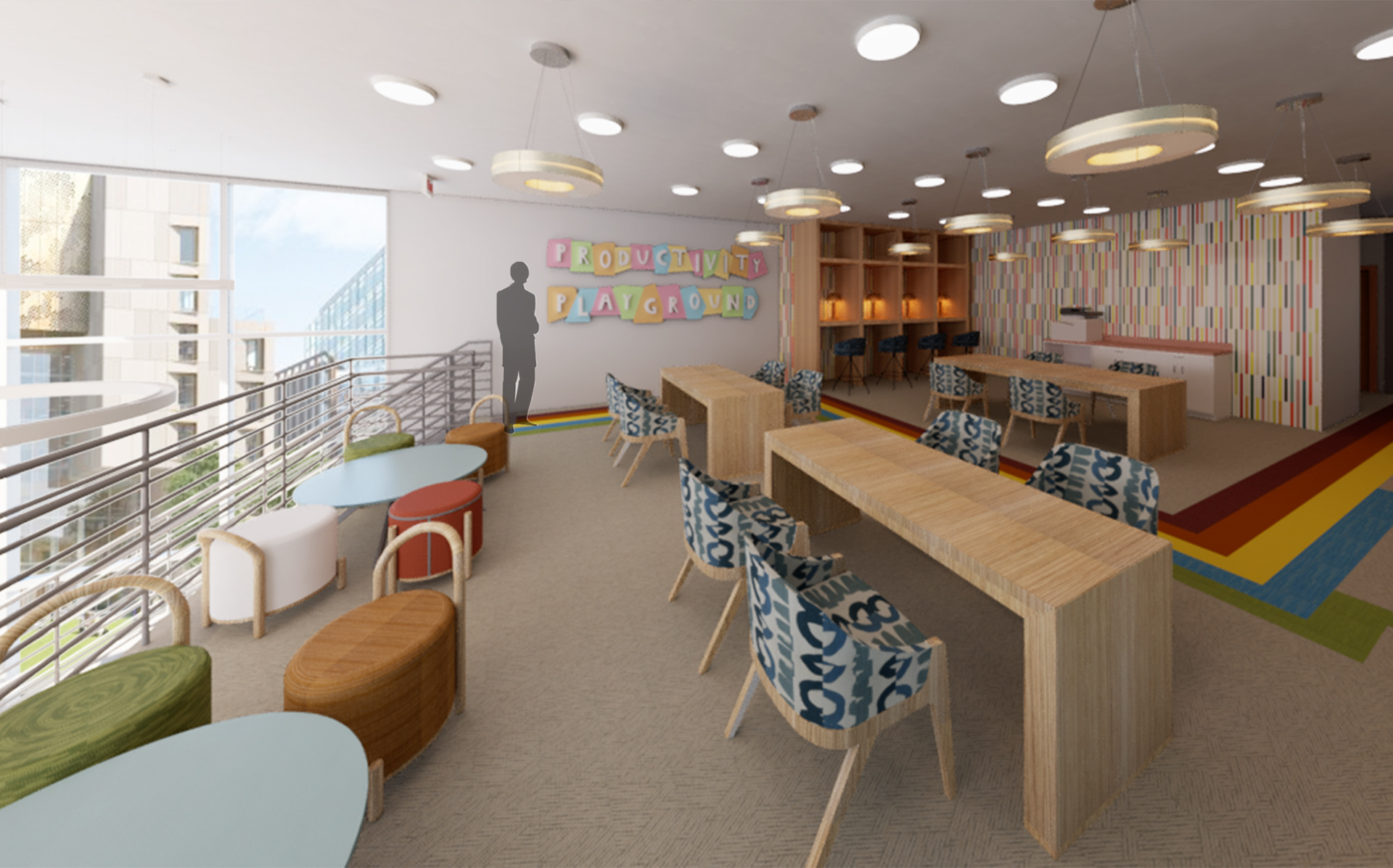 Open Work Area