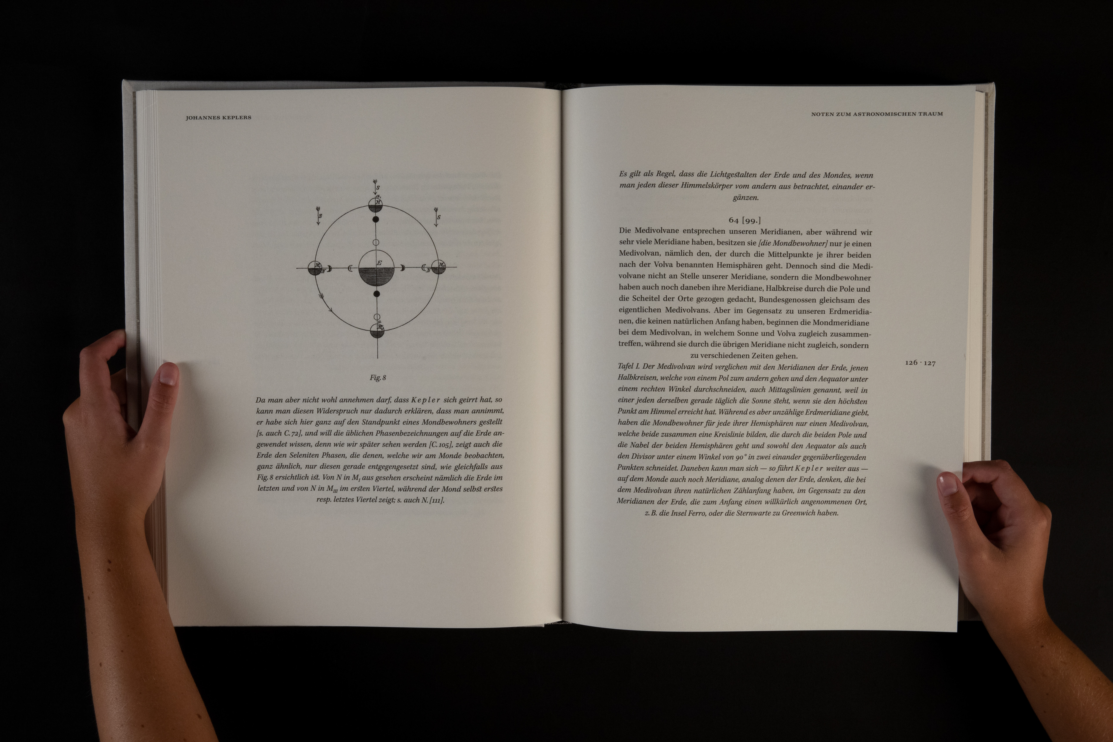 Satzspiegel · Noten zum astronomischen Traum · 1.8, 115 g/m² Papier · Fadenbindung