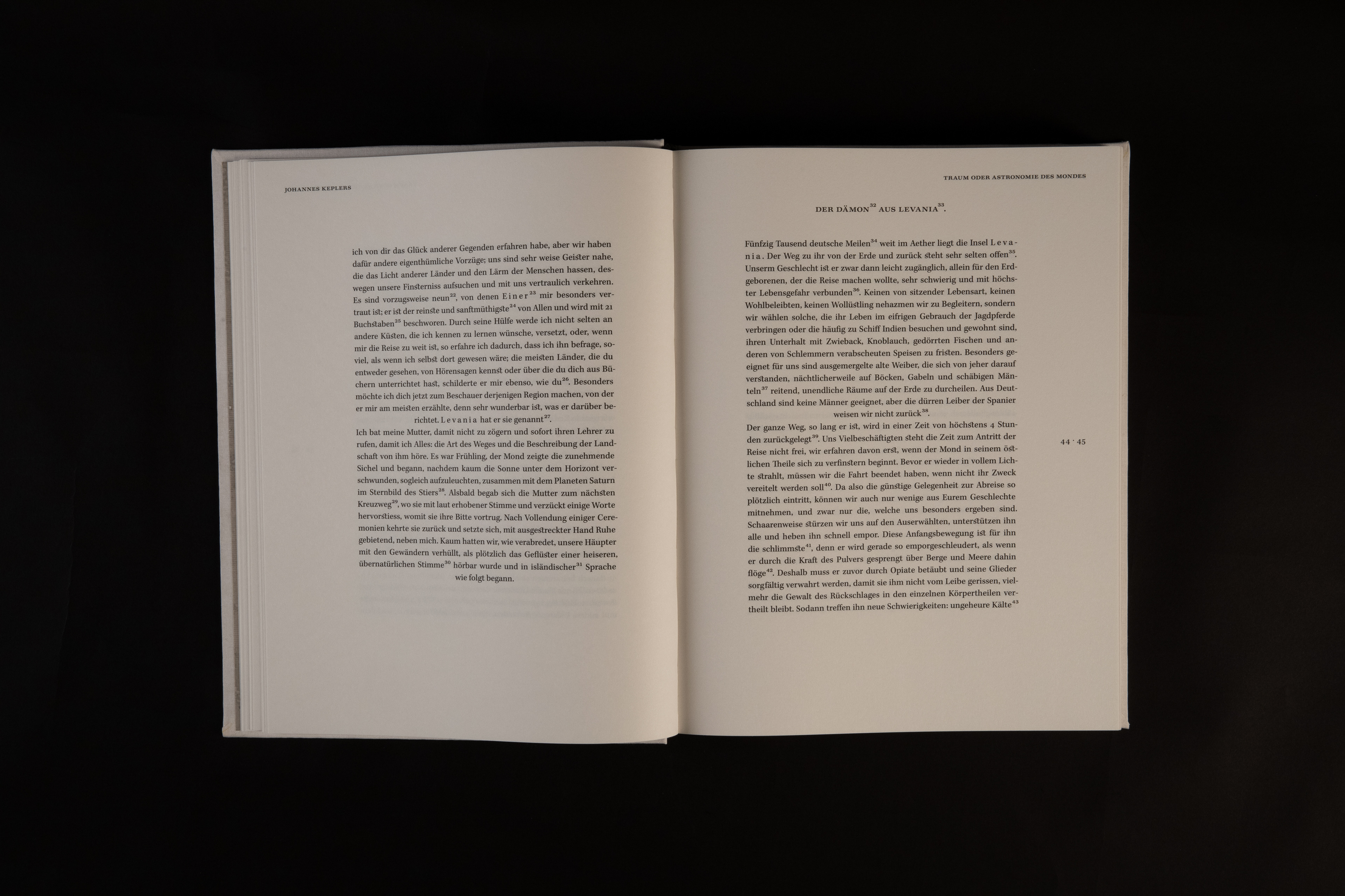Roman ‚Traum oder Astronomie des Mondes‘