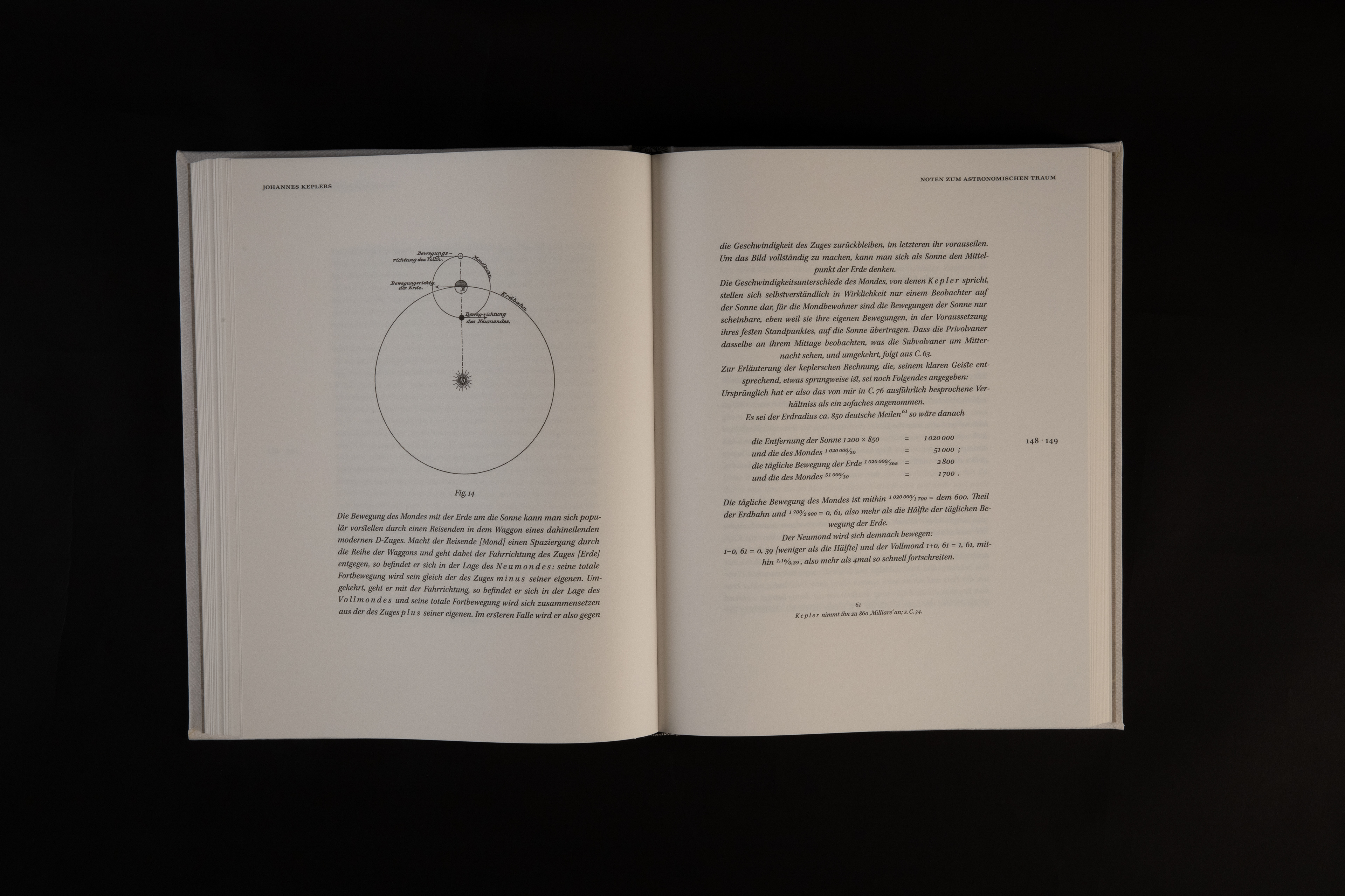 Roman ‚Traum oder Astronomie des Mondes‘