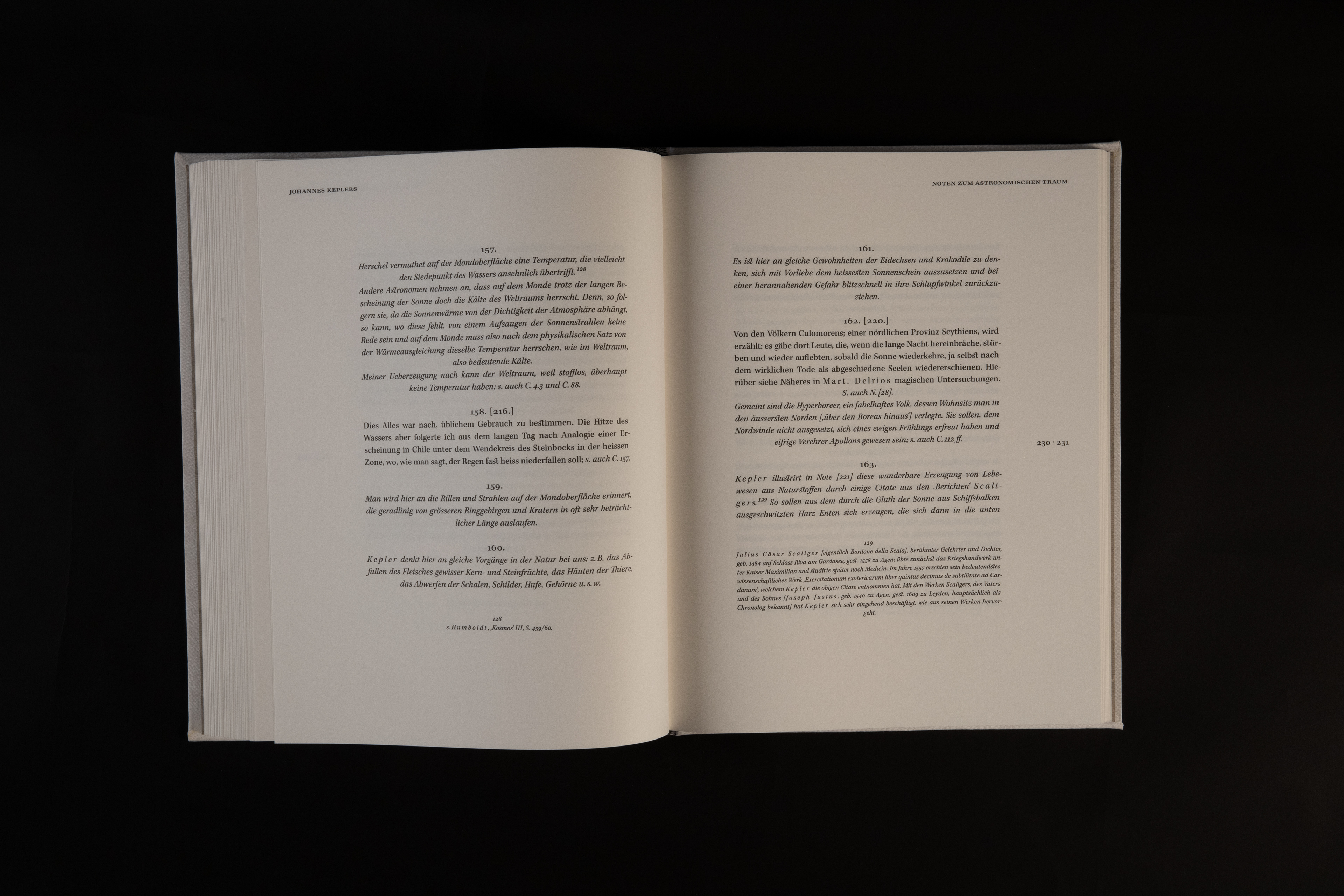 ‚Noten zum astronomischen Traum‘