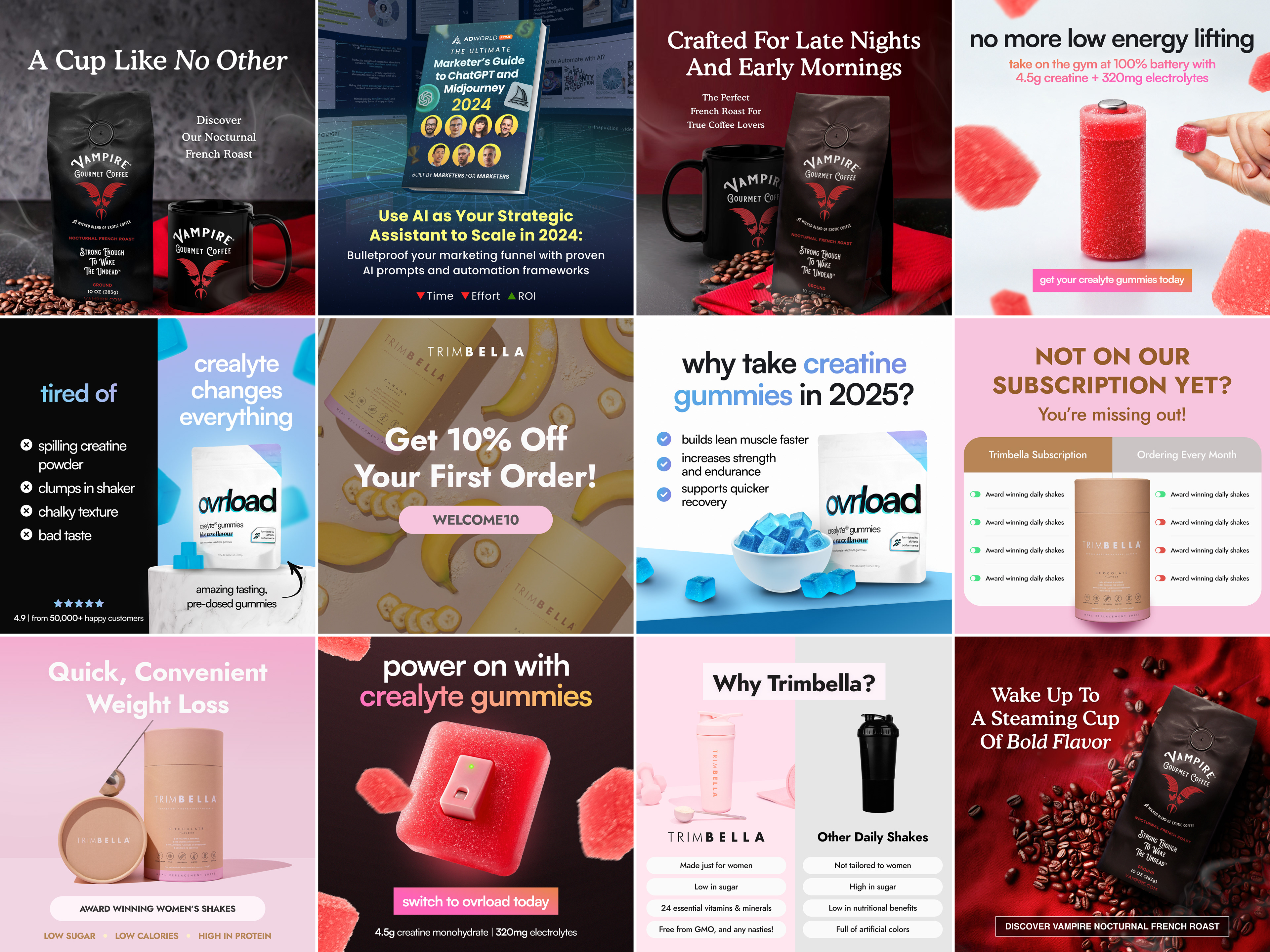 Ad creative by Clariz Caingat – high-impact visual design for digital marketing, social media, and brand campaigns.