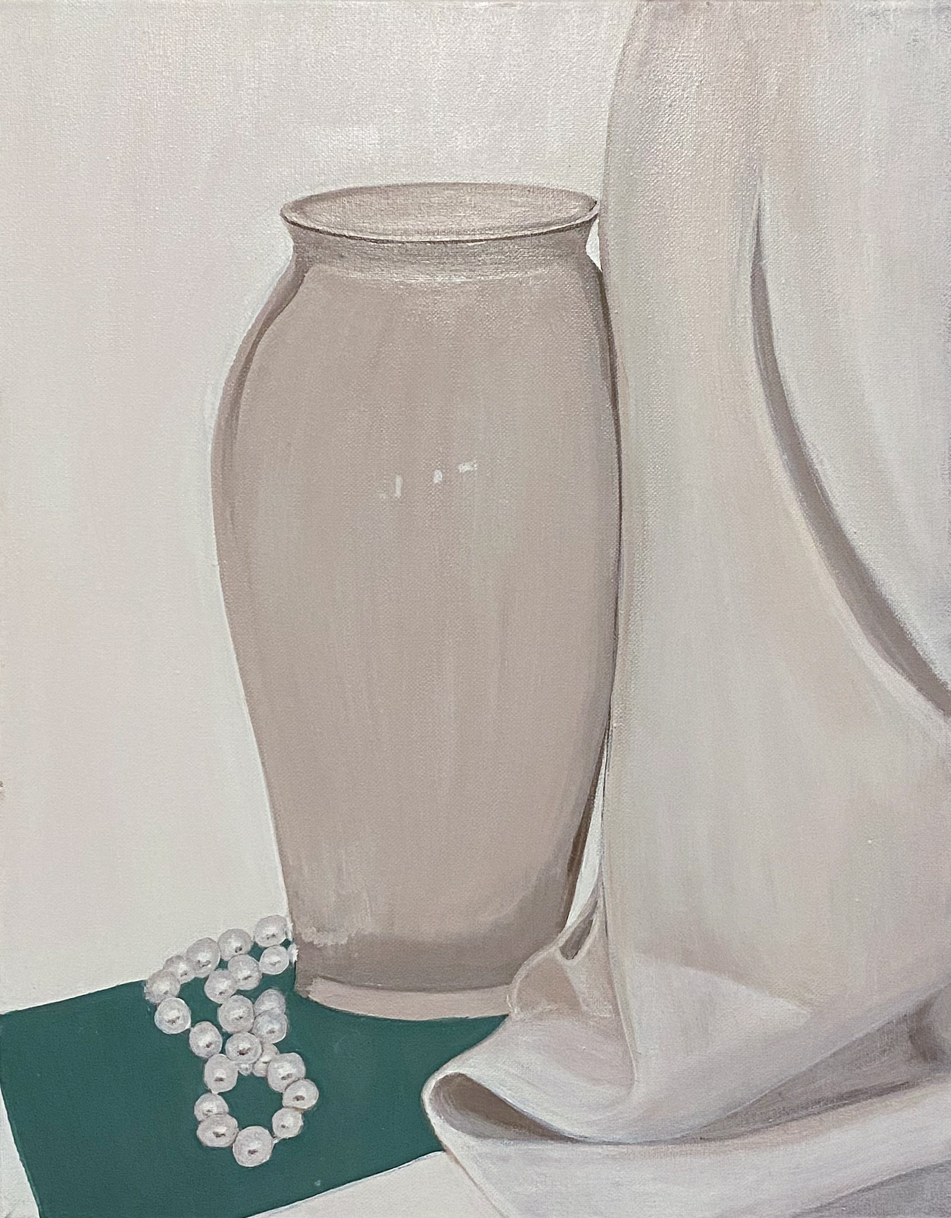 Vase and Pearls