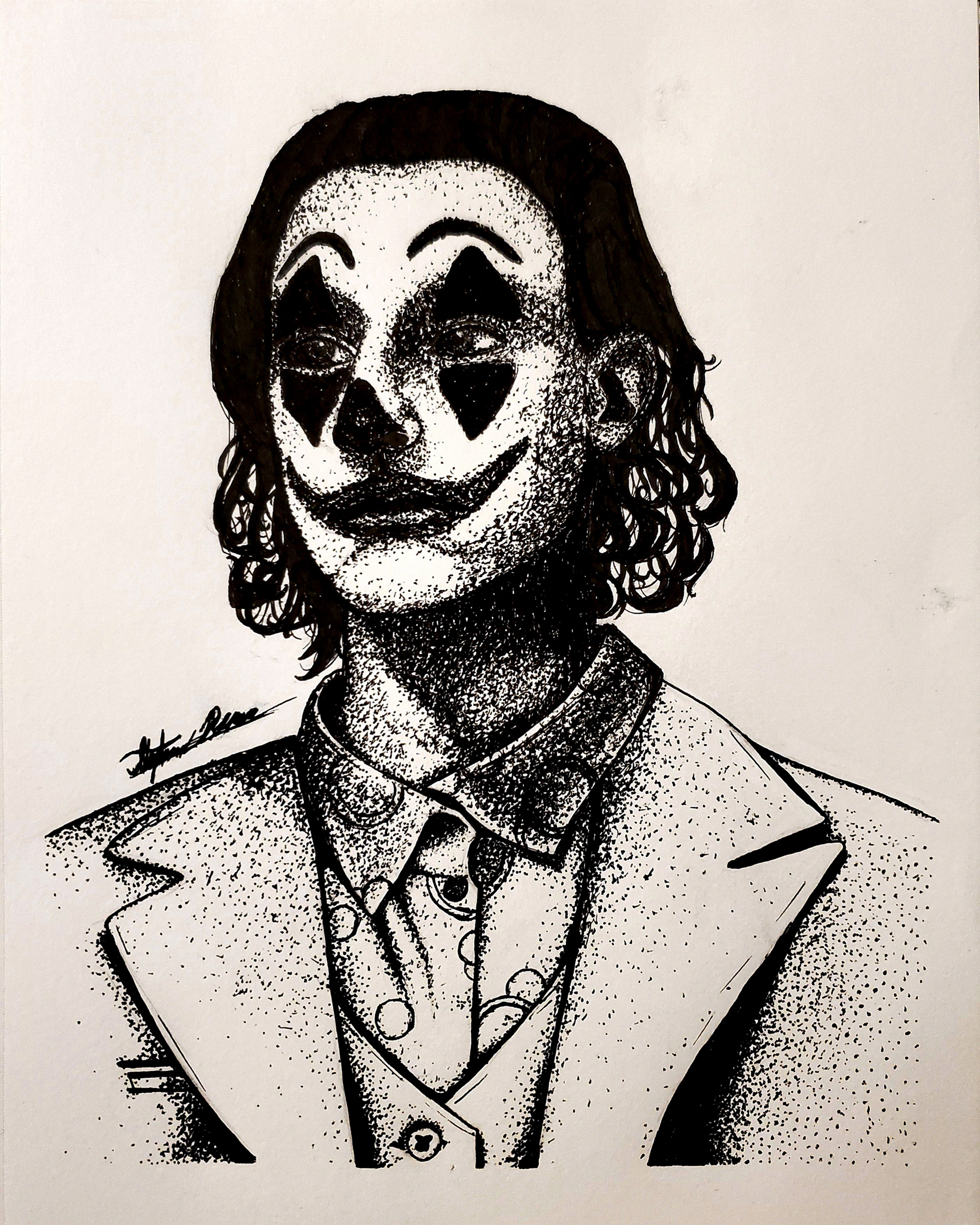 Man Dressed as Joker