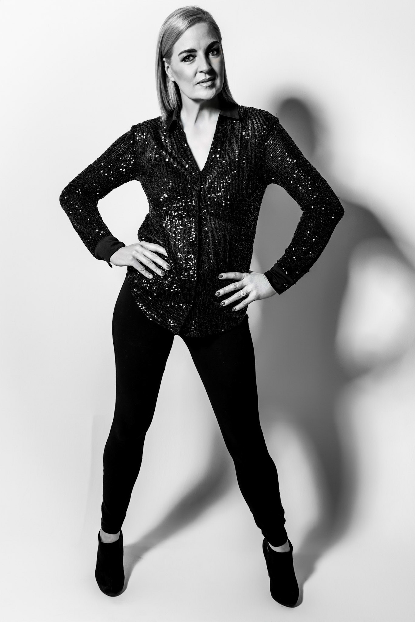 Black and White Portrait Shoot