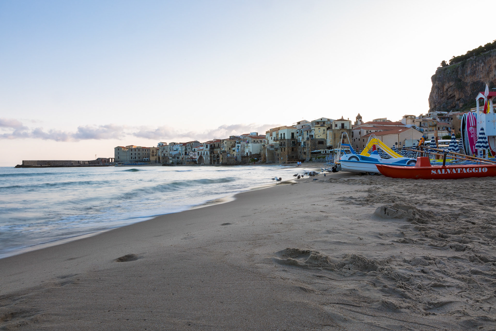 Cefalù "prime luci del mattino"