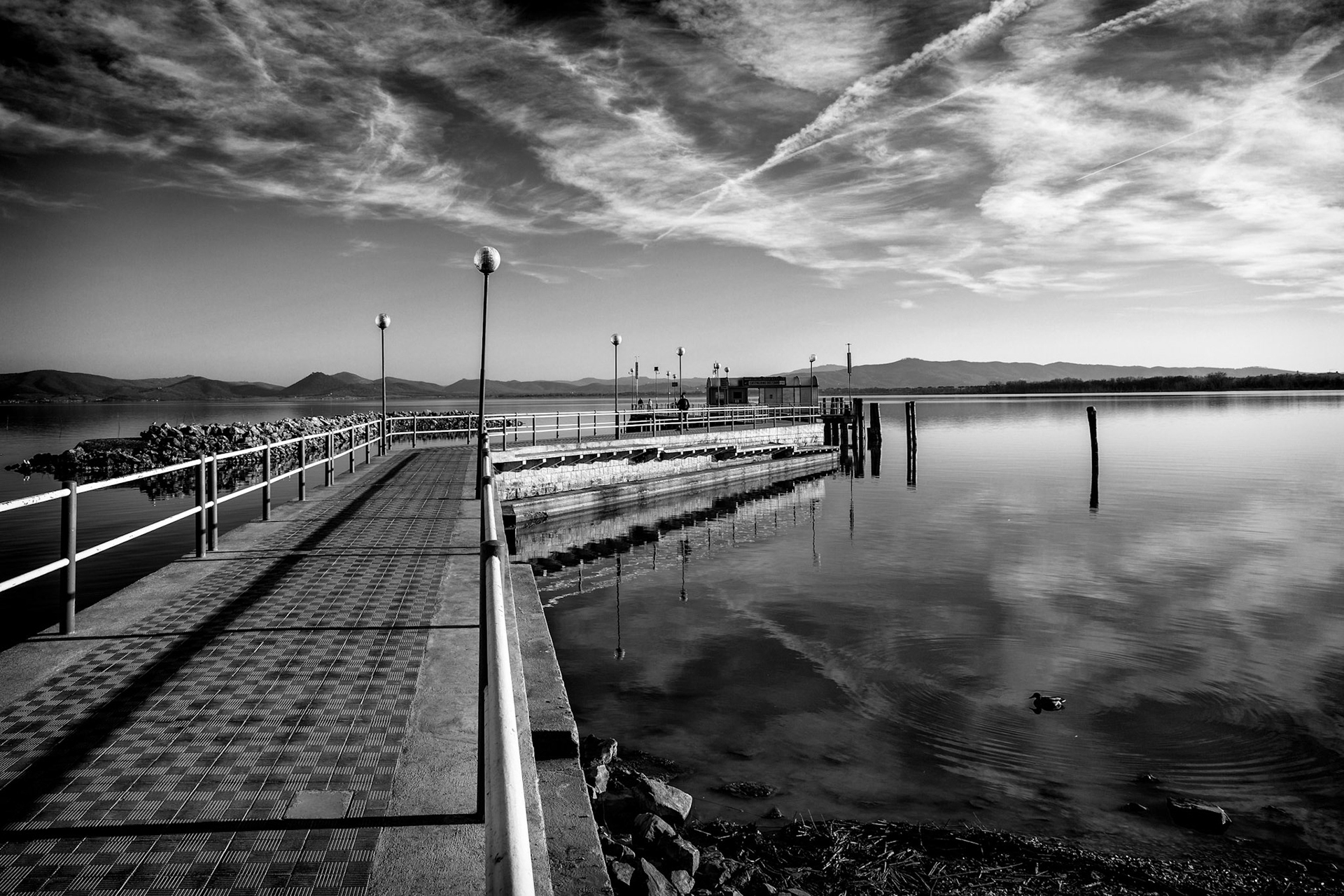 La quiete del lago e la bellezza del Trasimeno