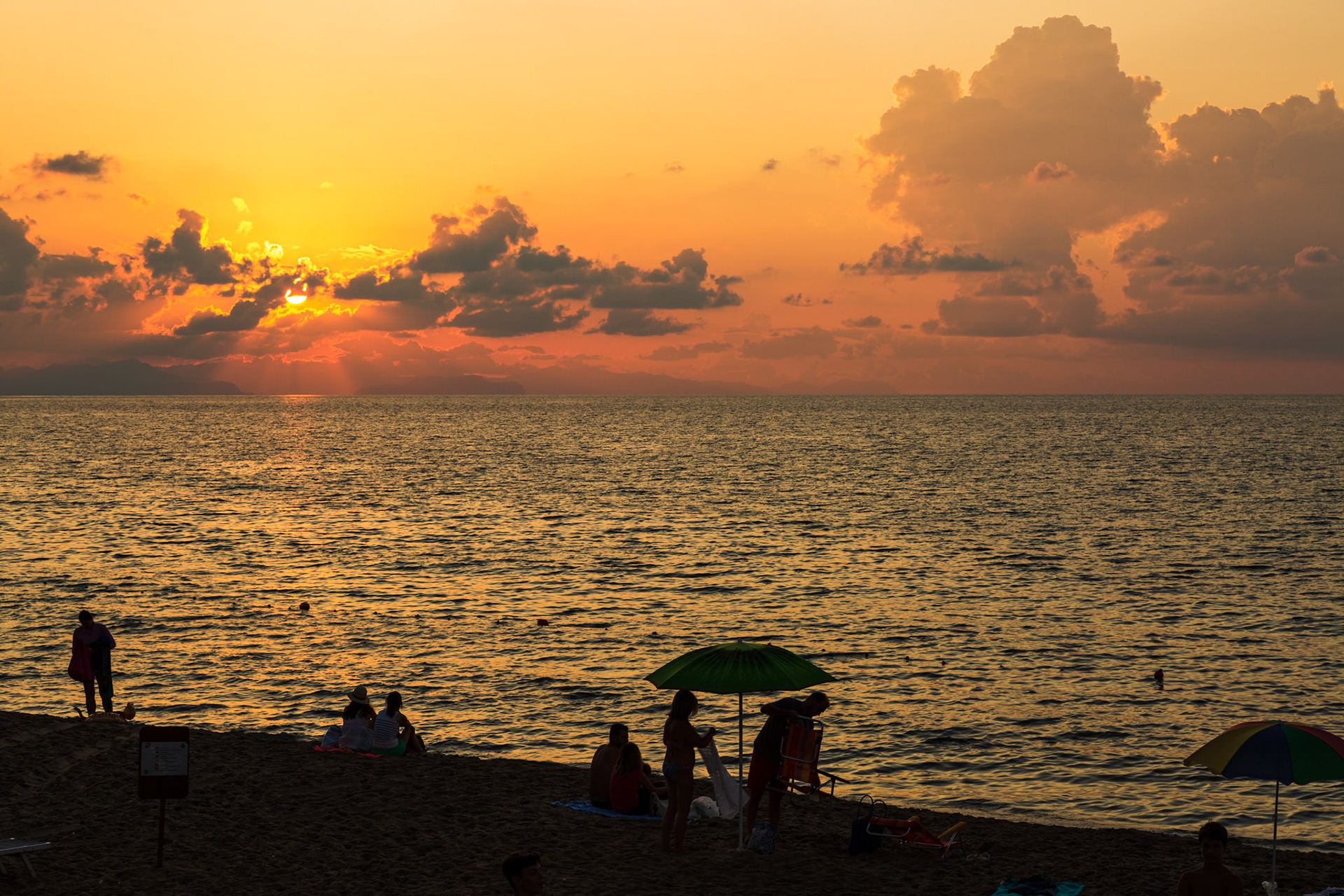 Tramonto a Cefalù 