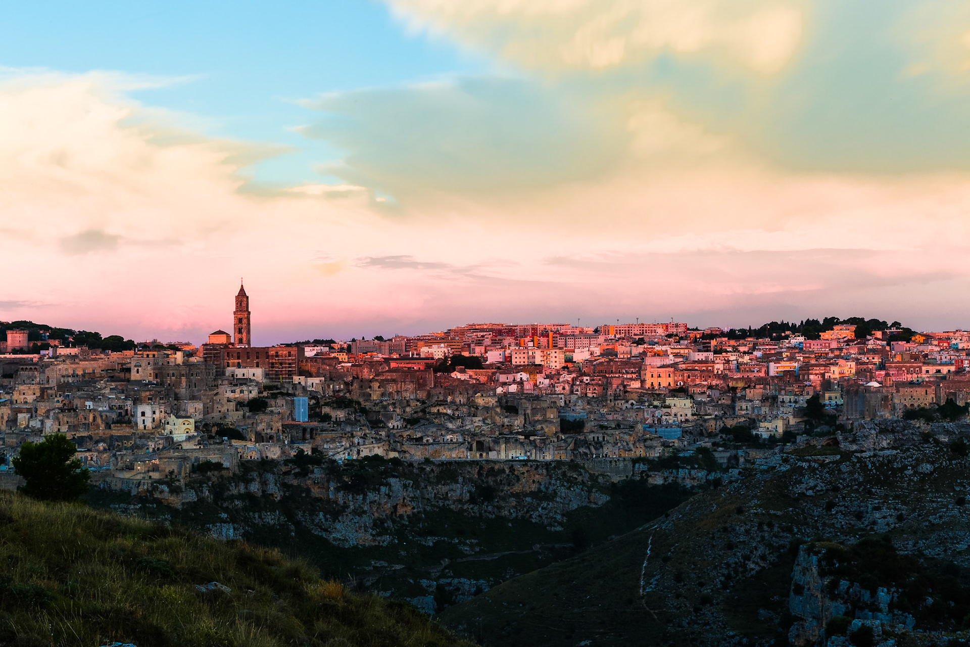 Matera "Primi raggi di sole"