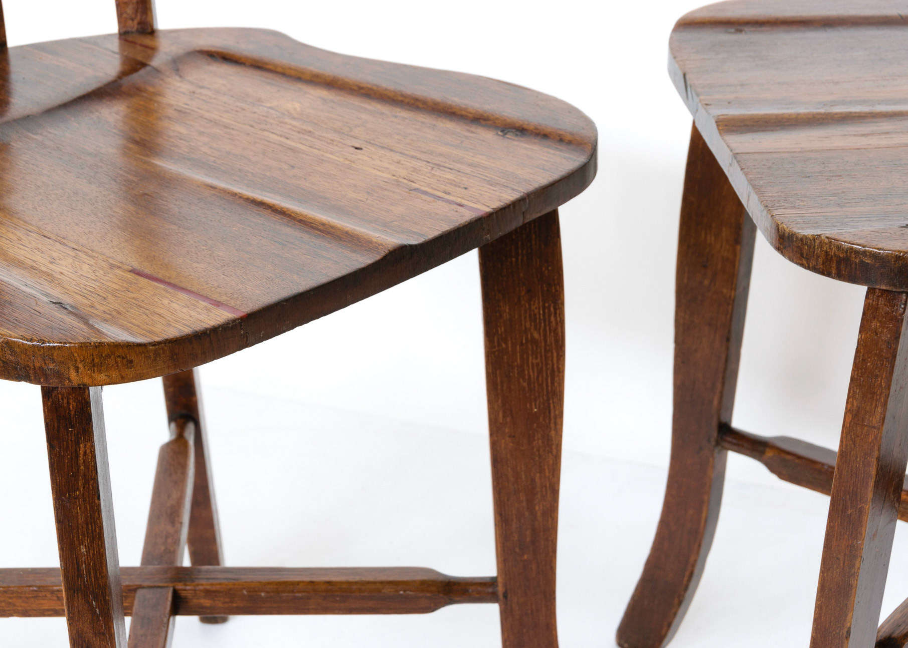 1920s bar‑back chairs