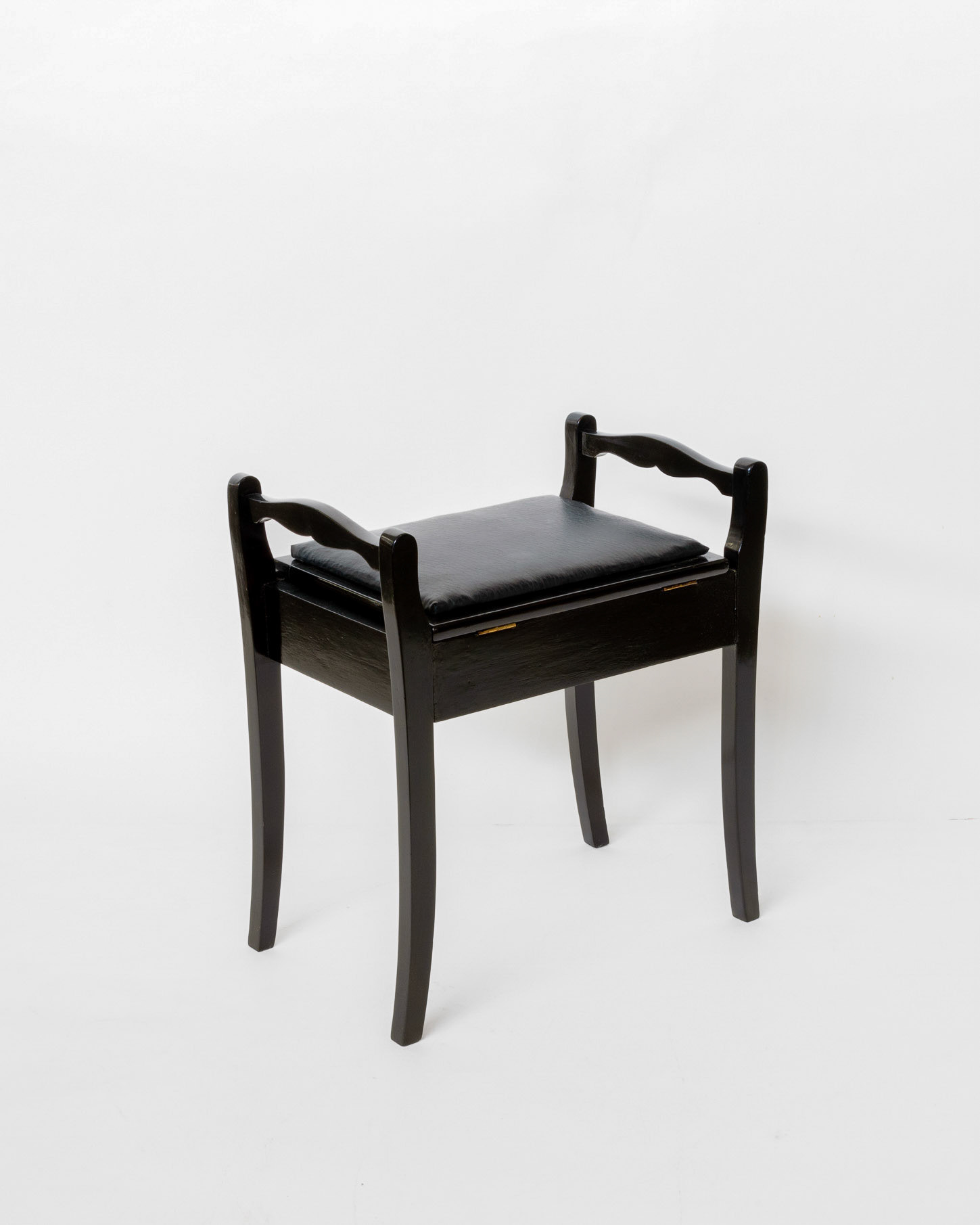 Japanned Music Ottoman