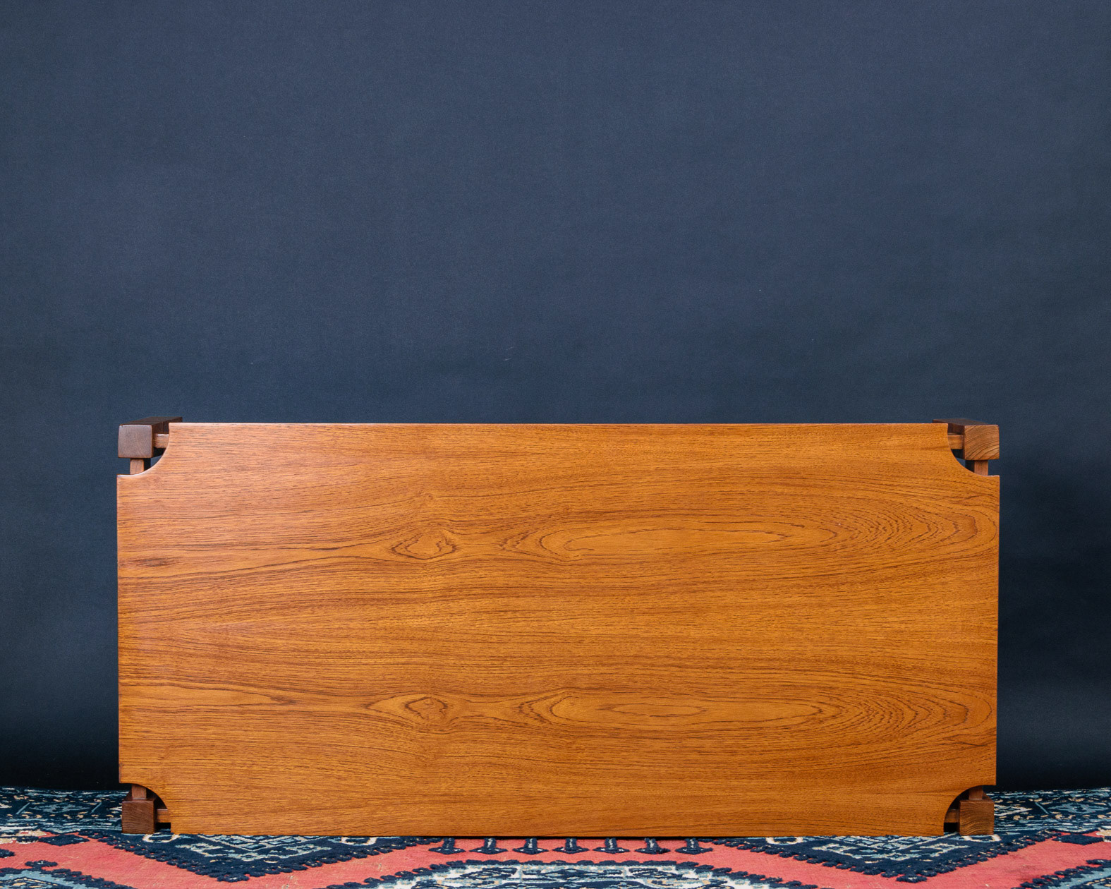 1970s Teak Geometric Coffee Table