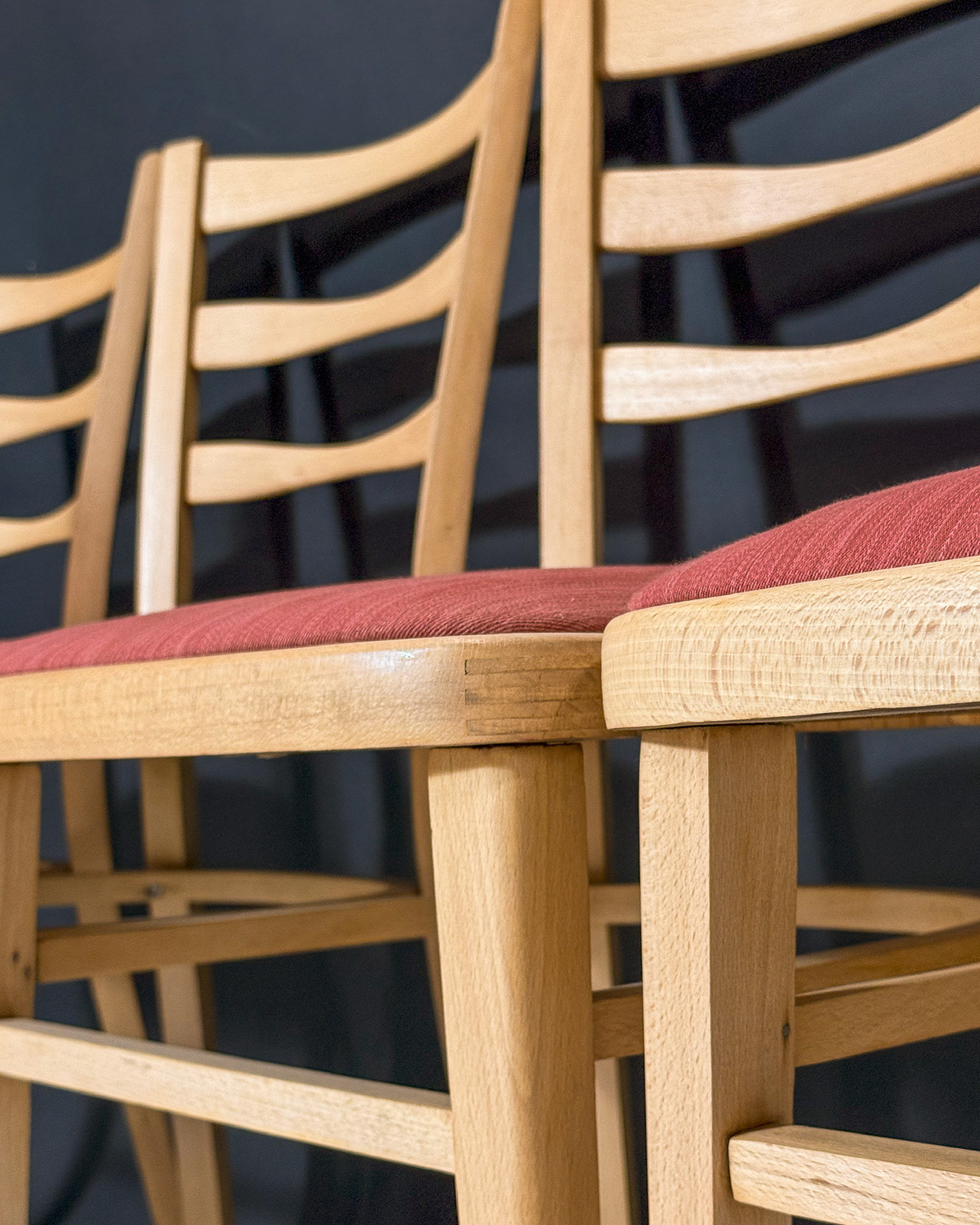 1950s bentwood dining chairs