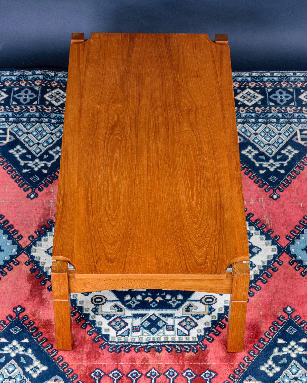 1970s Teak Geometric Coffee Table