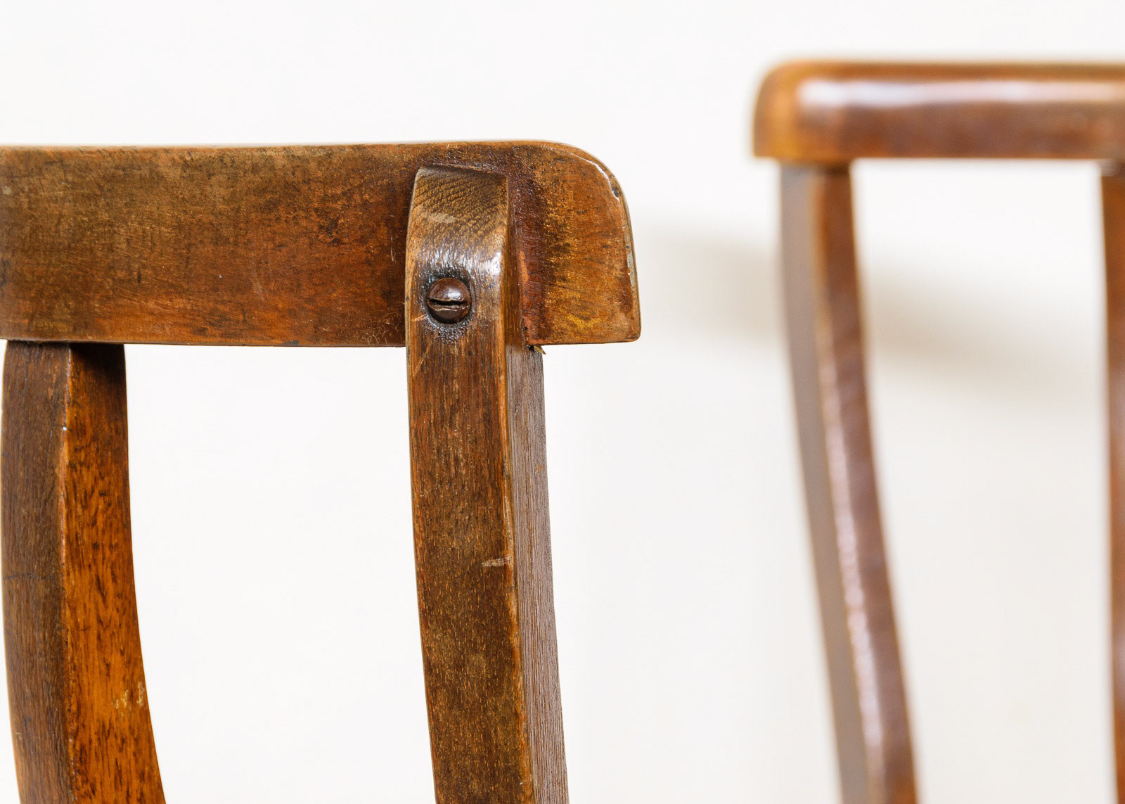 1920s Rustic Bar-back Chairs